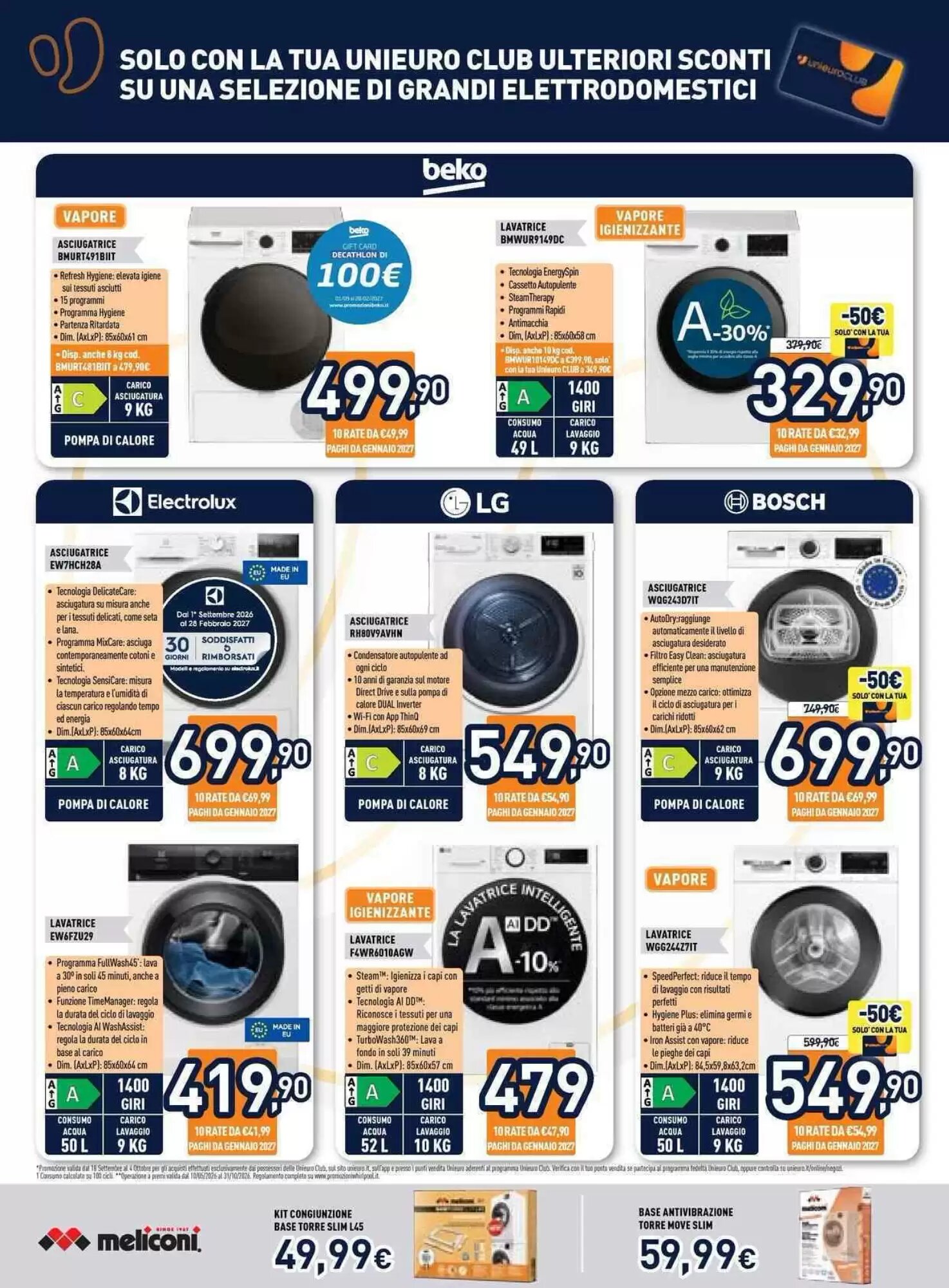 Volantino promozionale Unieuro  valide dal 18/09/2026 - Pagina 3.