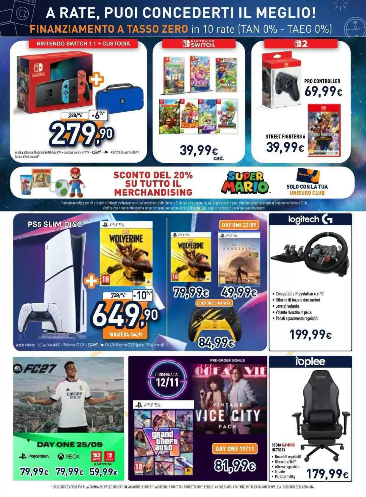 Volantino promozionale Unieuro  valide dal 18/09/2026 - Pagina 31.
