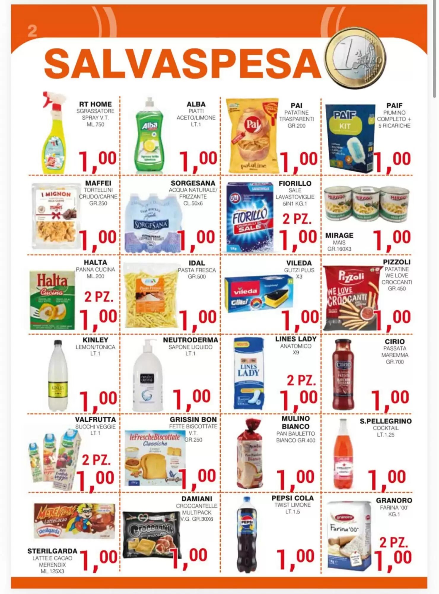 Volantino promozionale Supermercati Spesa Mia  valide dal 19/09/2026 - Pagina 2.
