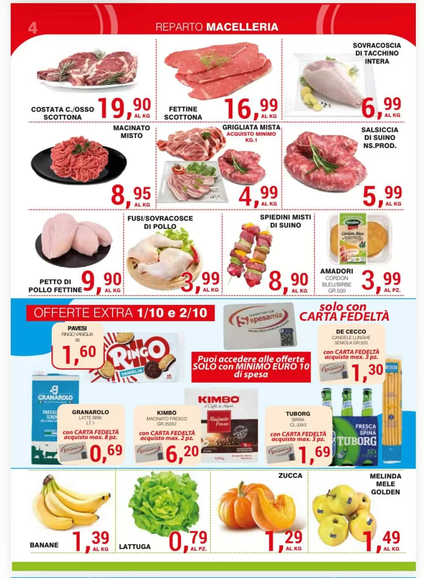 Volantino promozionale Supermercati Spesa Mia  valide dal 19/09/2026 - Pagina 4.