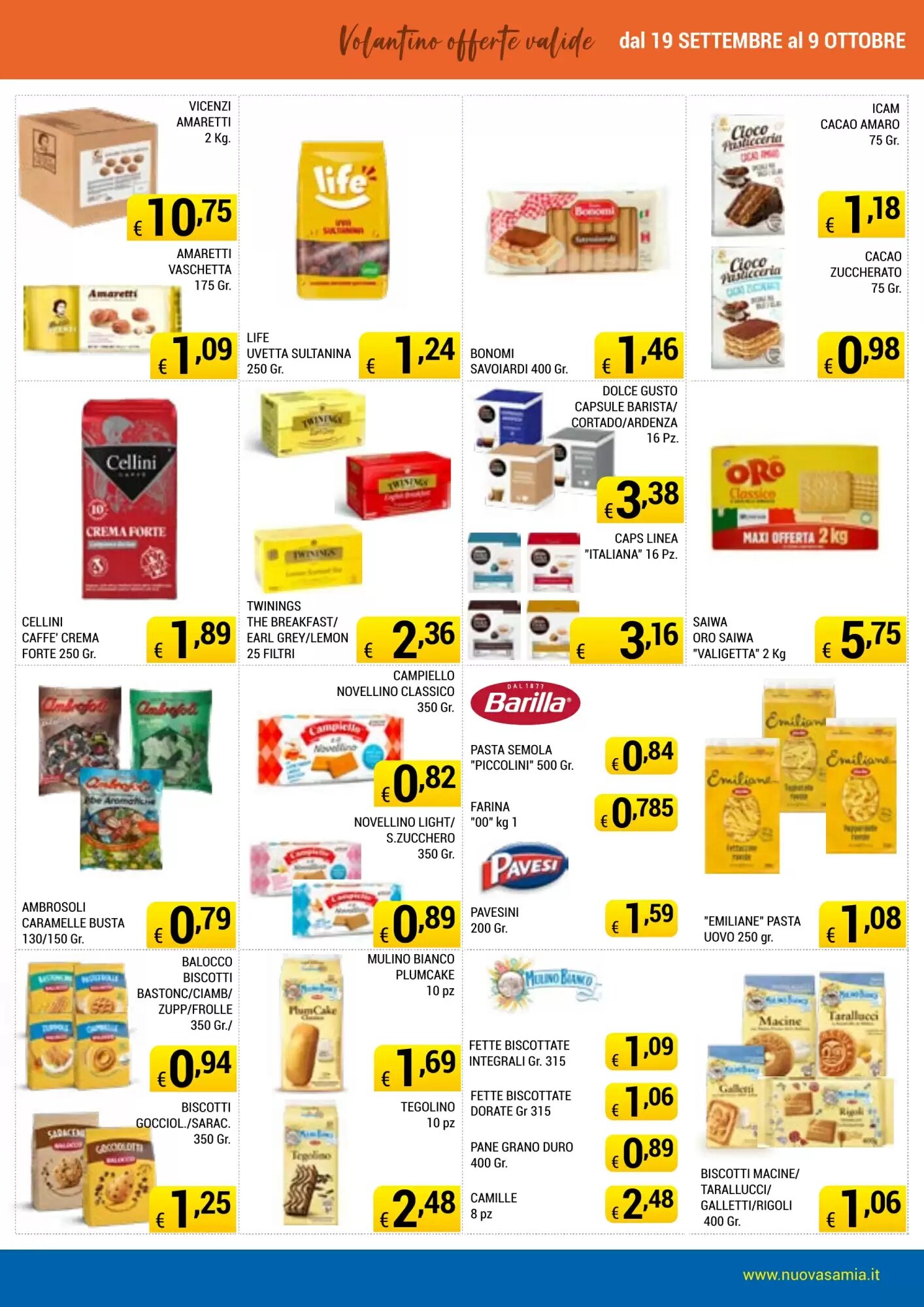 Volantino promozionale Samia Cash and Carry  valide dal 19/09/2026 - Pagina 5.