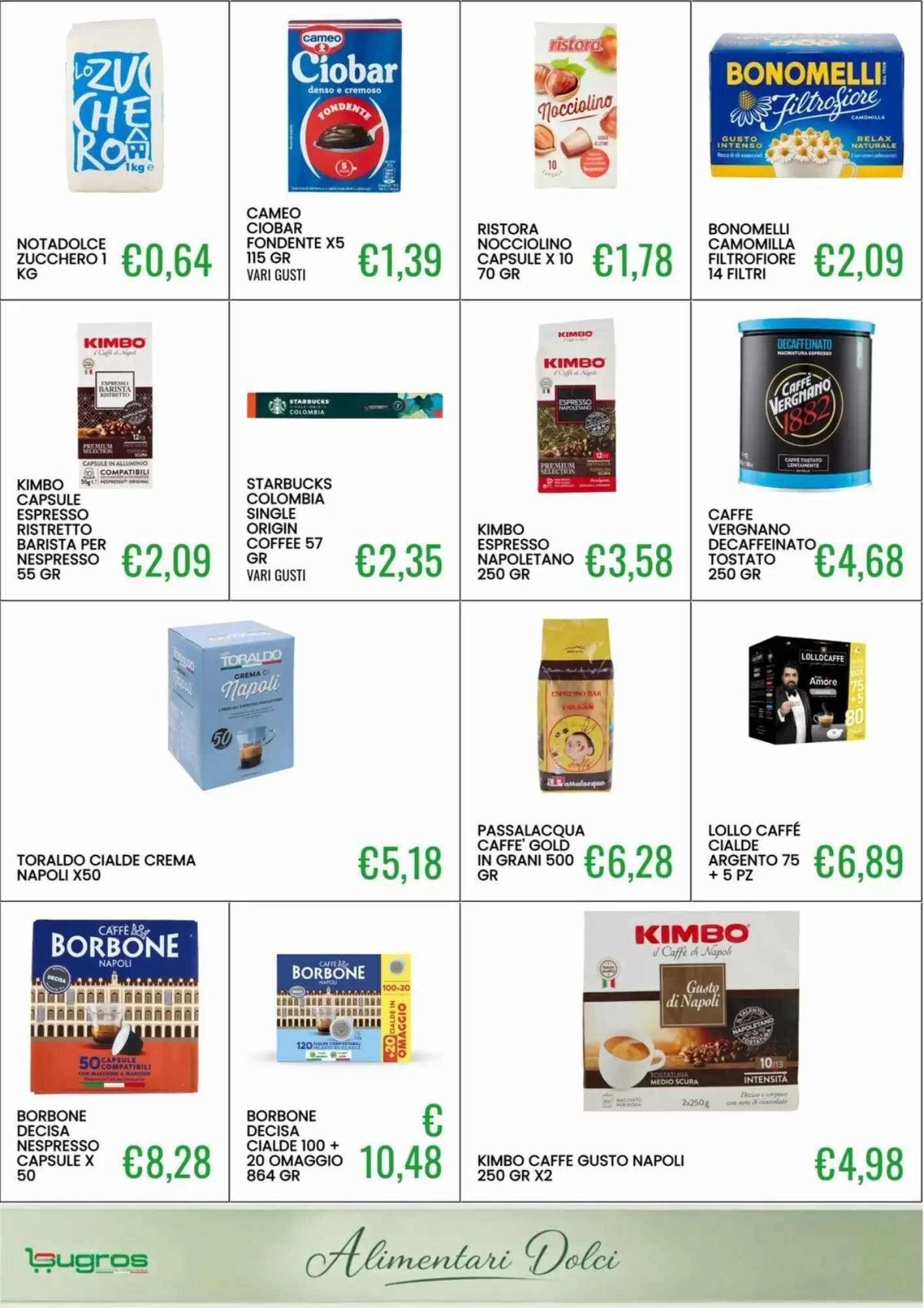 Volantino promozionale Sugros  valide dal 20/09/2026 - Pagina 16.