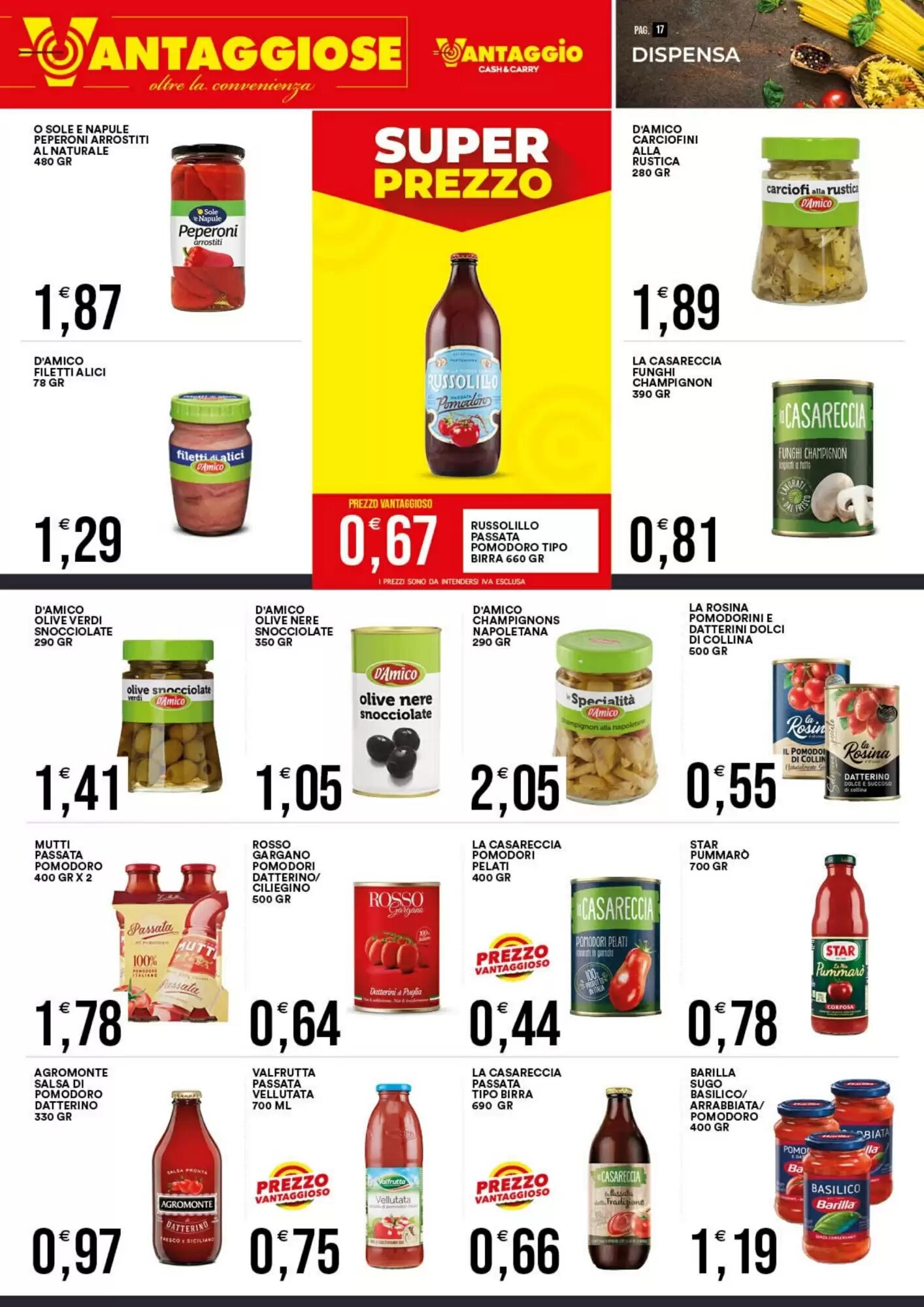 Volantino promozionale Vantaggio Cash&Carry  valide dal 20/09/2026 - Pagina 18.
