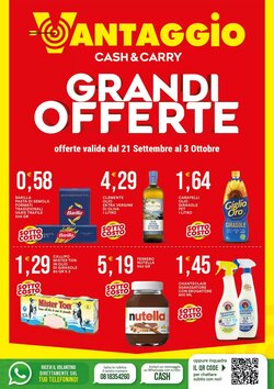 Volantino promozionale Vantaggio Cash&Carry  valide dal 20/09/2026