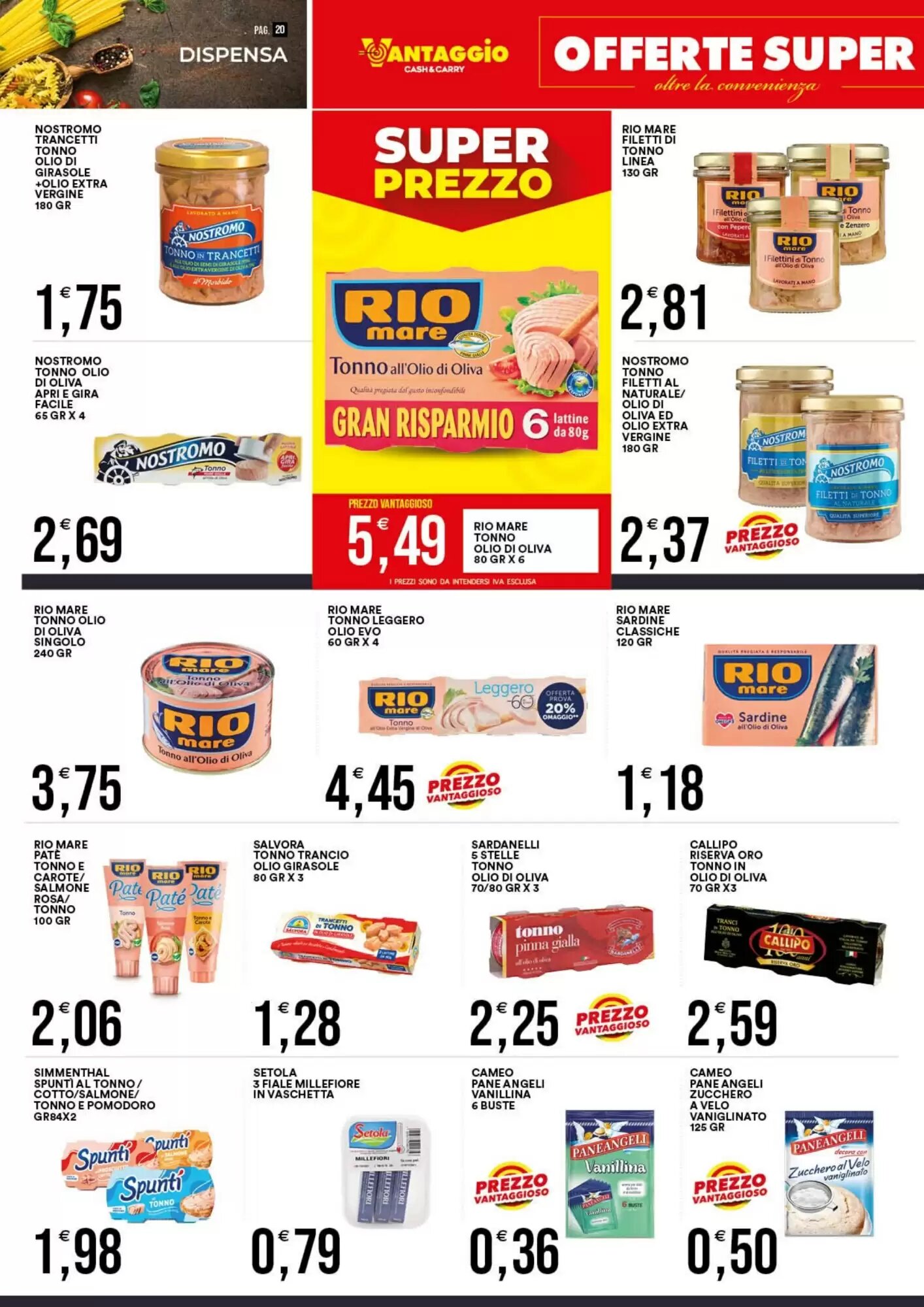 Volantino promozionale Vantaggio Cash&Carry  valide dal 20/09/2026 - Pagina 21.