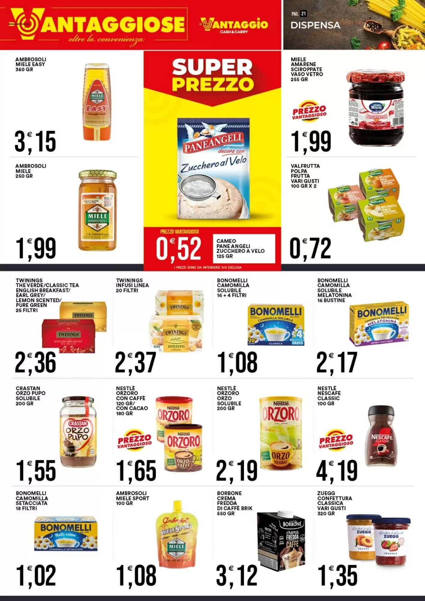 Volantino promozionale Vantaggio Cash&Carry  valide dal 20/09/2026 - Pagina 22.