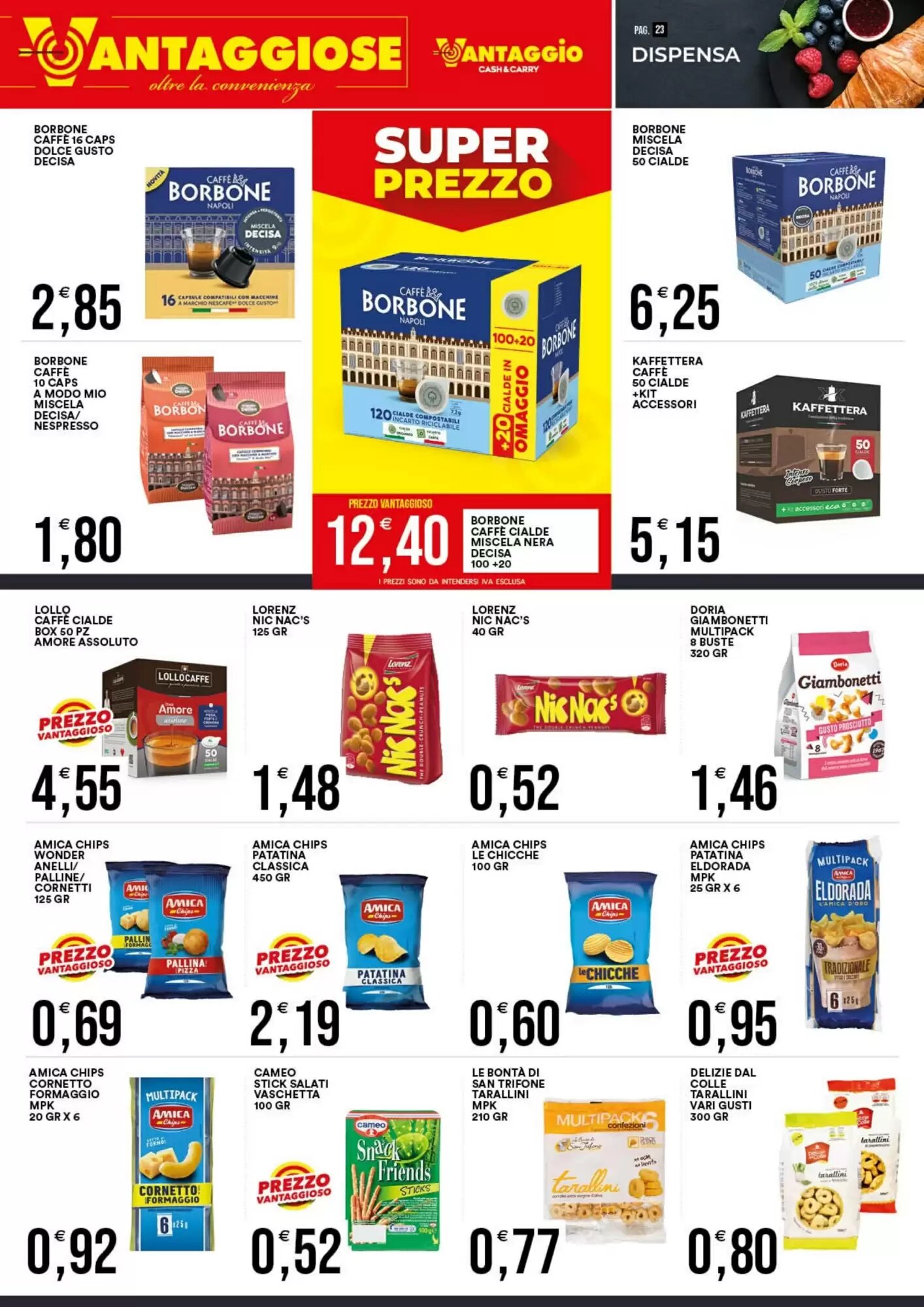 Volantino promozionale Vantaggio Cash&Carry  valide dal 20/09/2026 - Pagina 24.