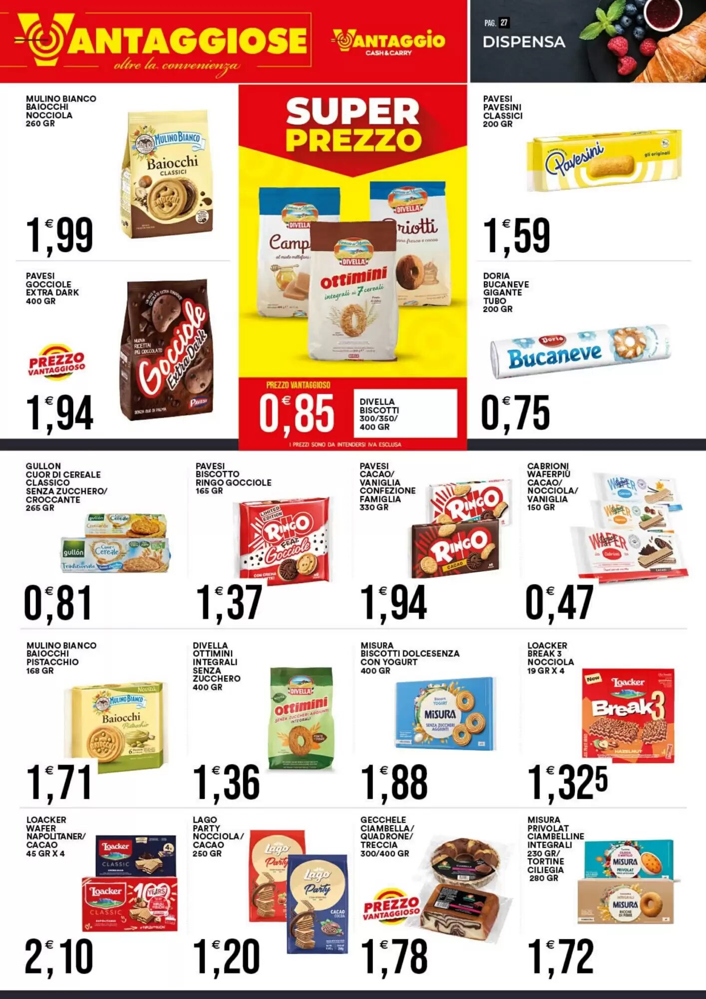 Volantino promozionale Vantaggio Cash&Carry  valide dal 20/09/2026 - Pagina 28.