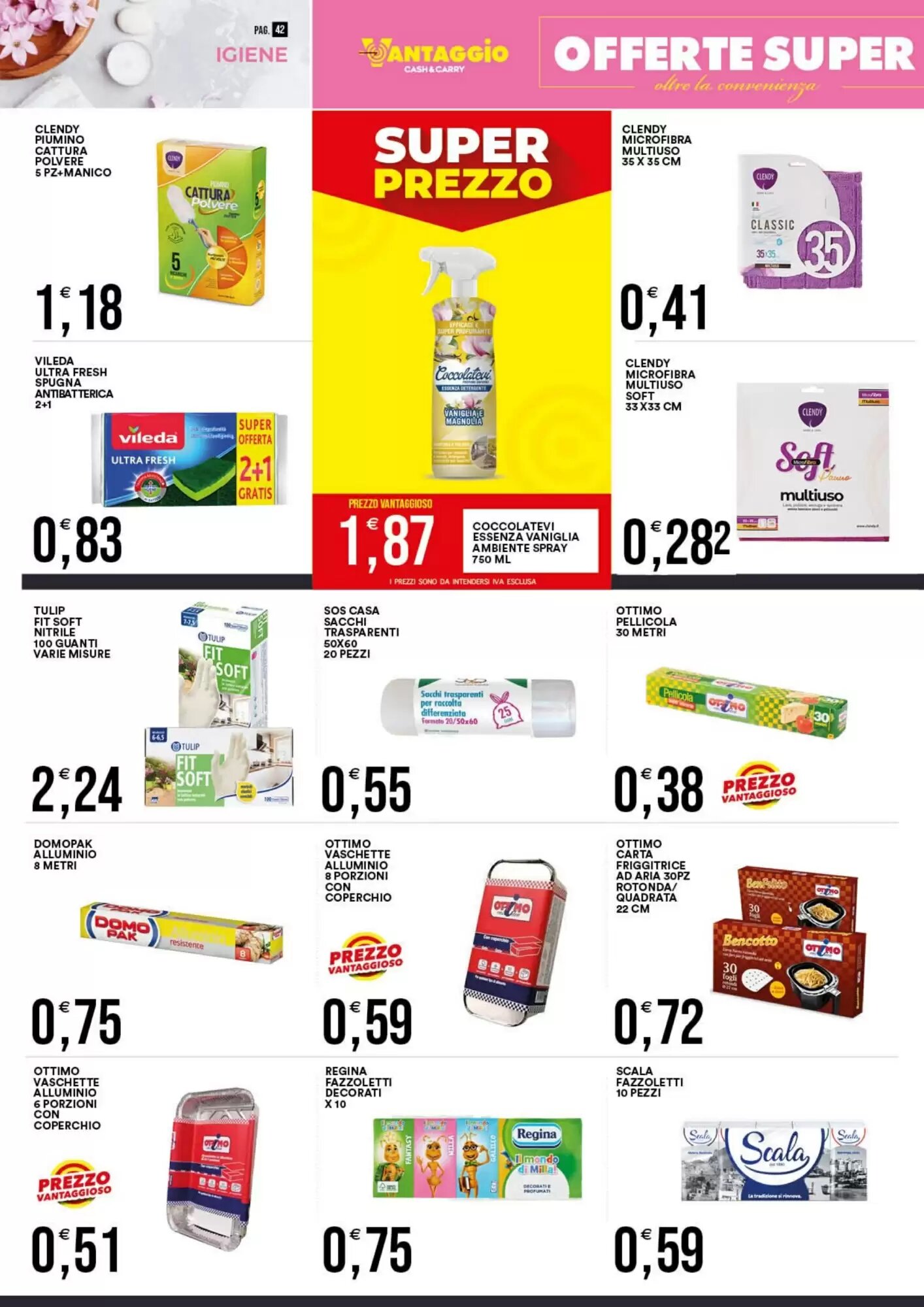 Volantino promozionale Vantaggio Cash&Carry  valide dal 20/09/2026 - Pagina 45.