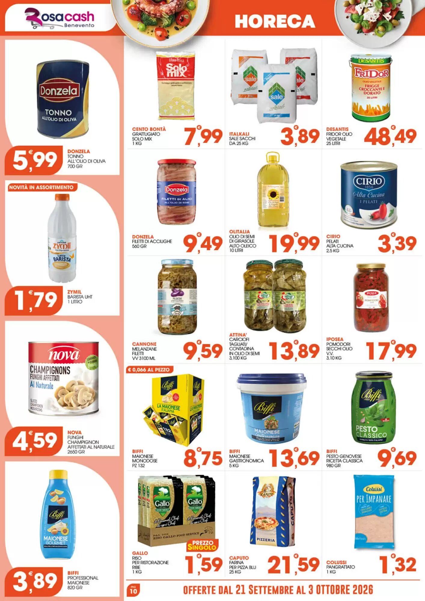 Volantino promozionale Rosa Cash  valide dal 20/09/2026 - Pagina 10.