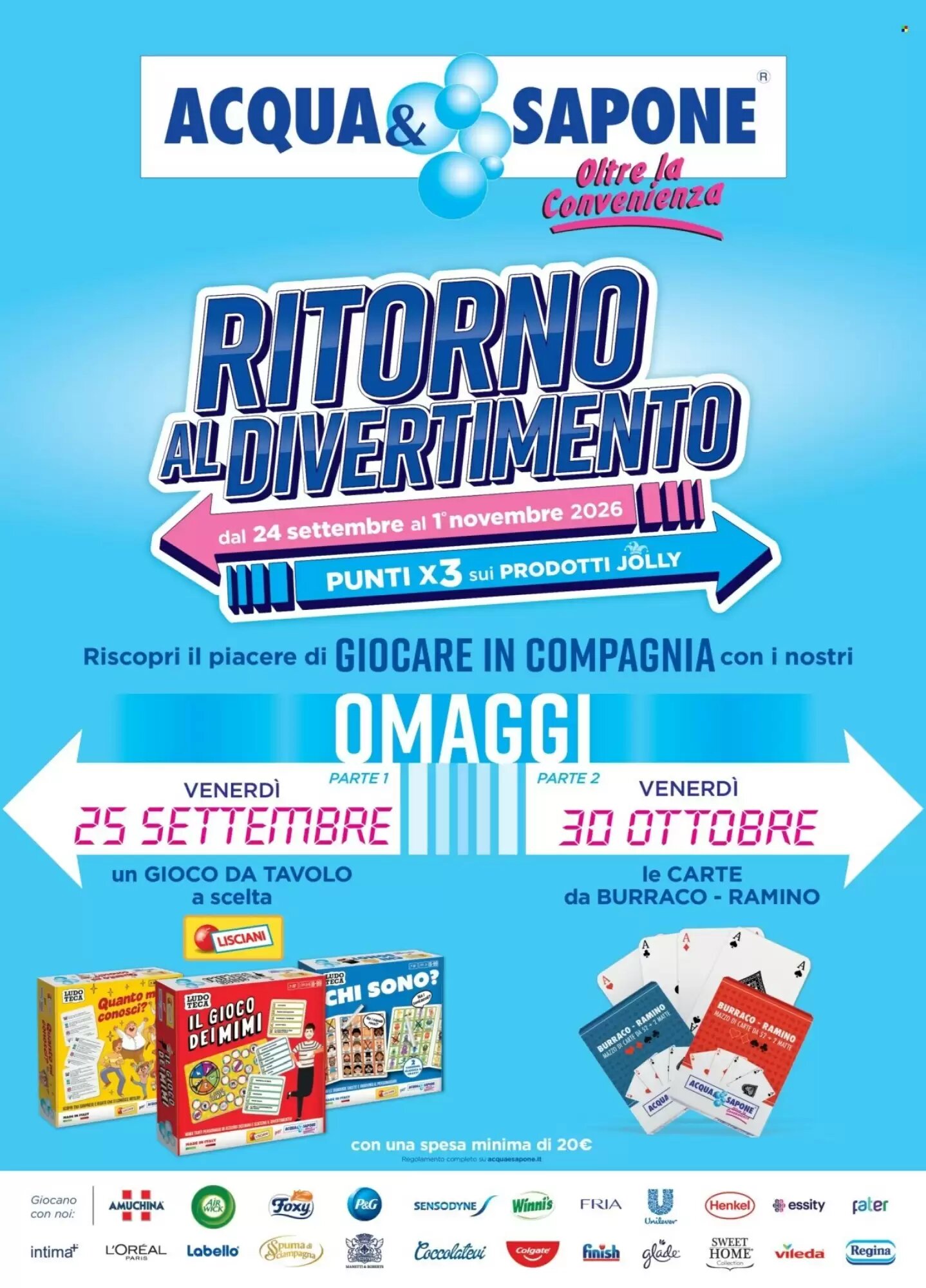 Volantino promozionale Acqua & Sapone  valide dal 20/09/2026 - Pagina 18.
