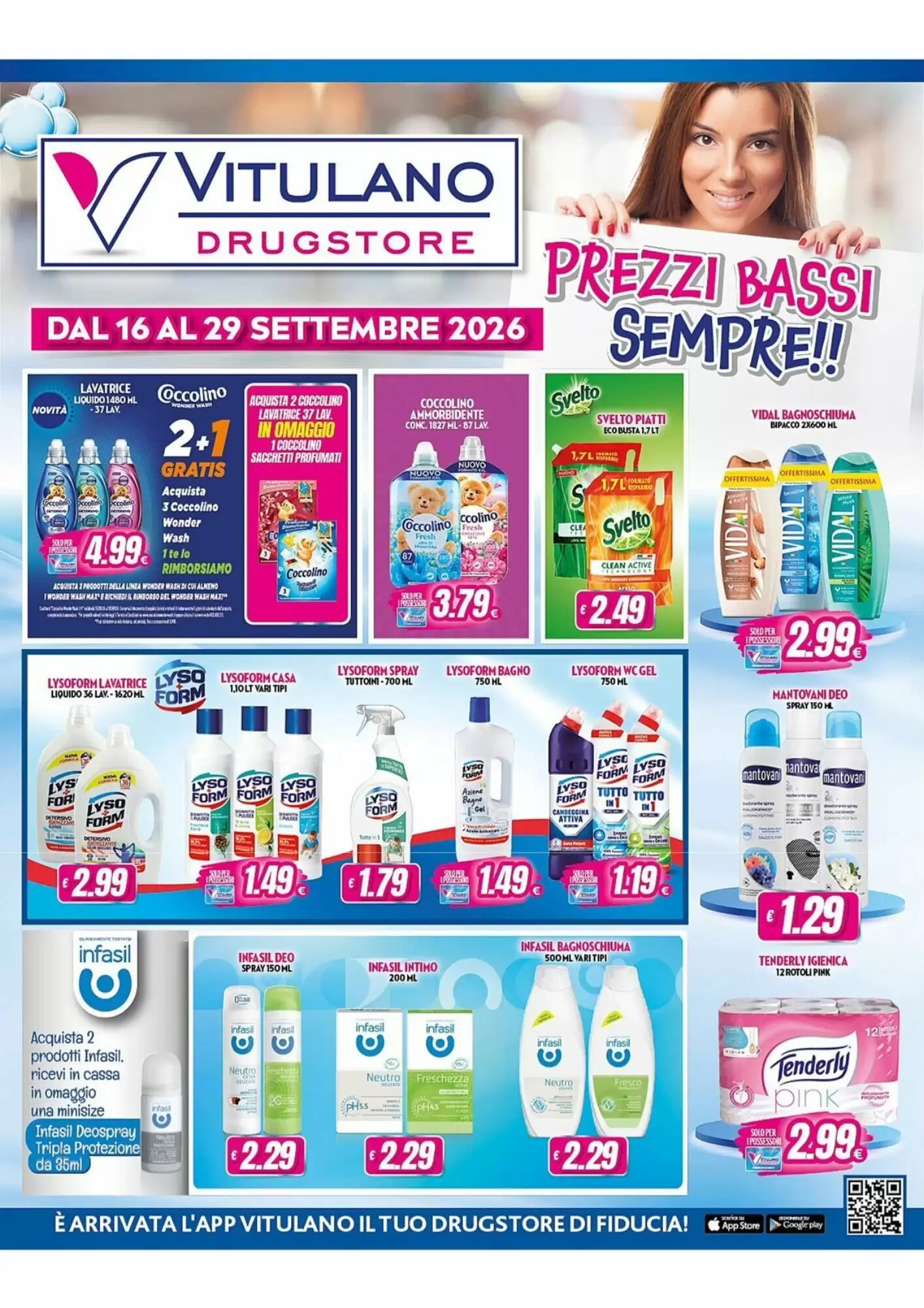 Volantino promozionale Vitulano Drugstore  valide dal 21/09/2026 - Pagina 1.