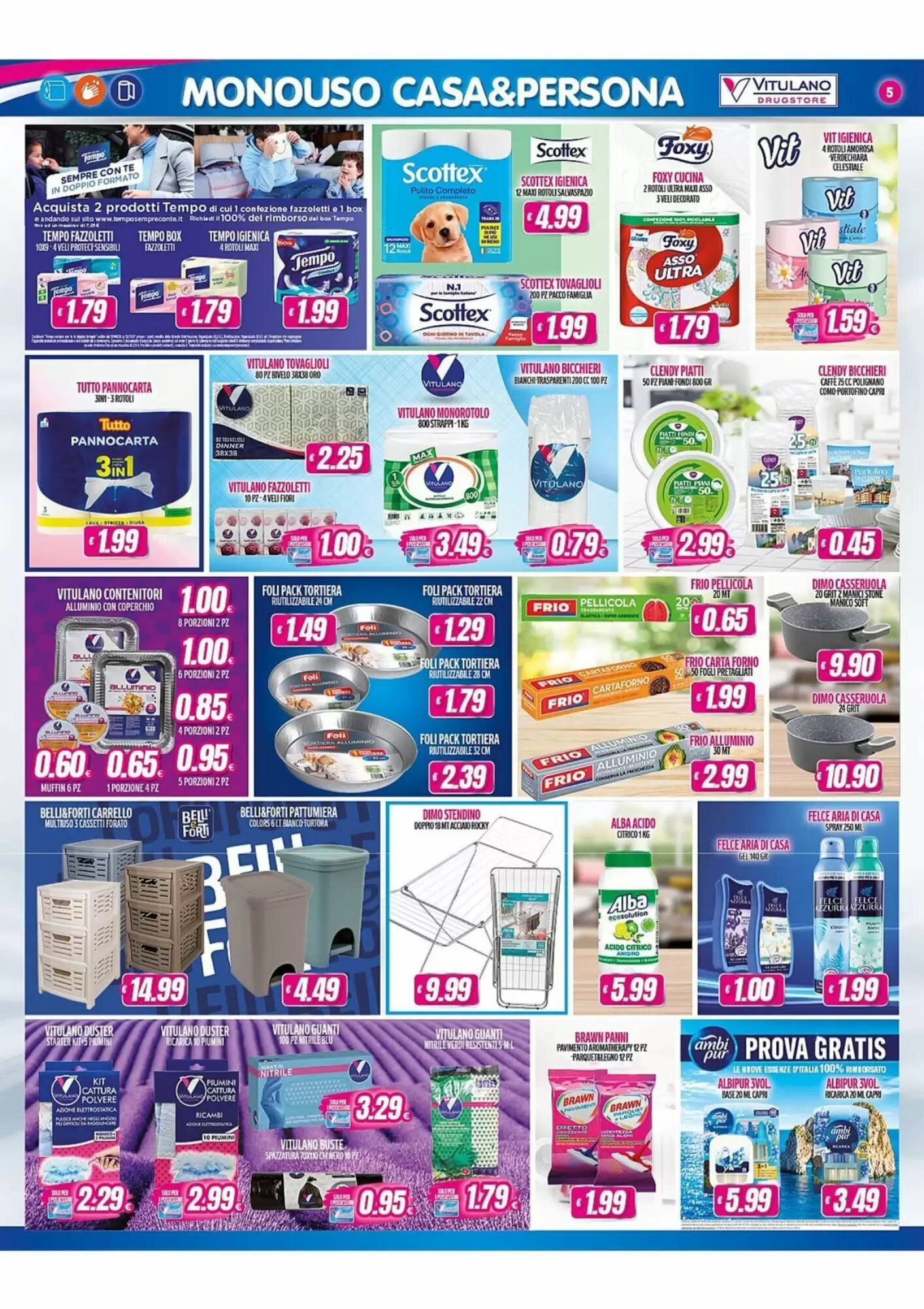 Volantino promozionale Vitulano Drugstore  valide dal 21/09/2026 - Pagina 5.