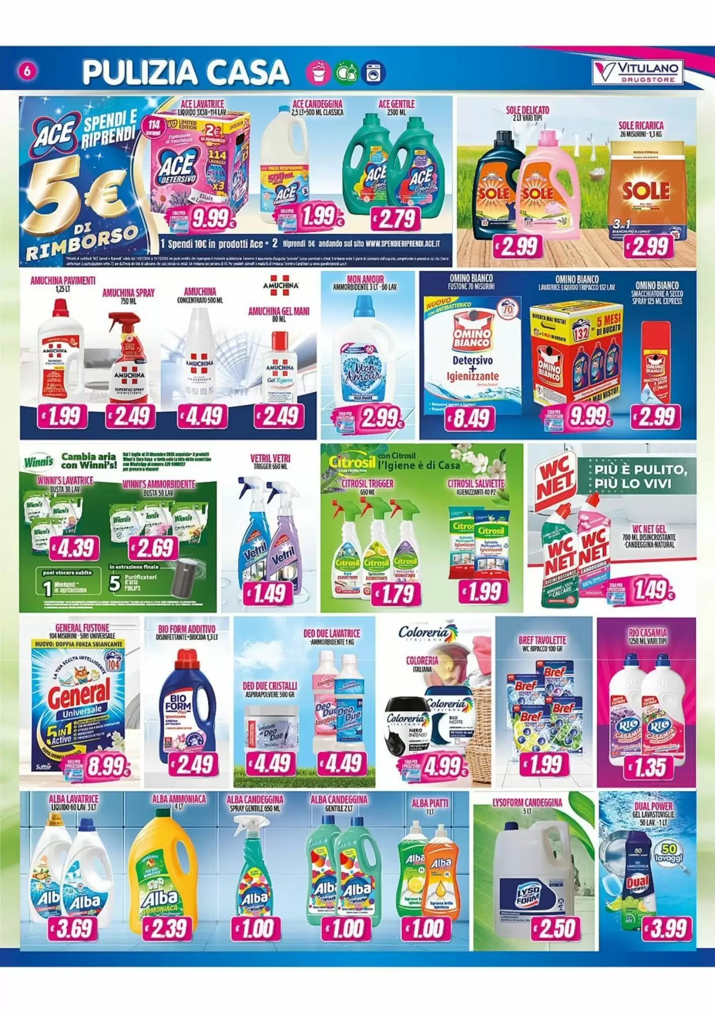 Volantino promozionale Vitulano Drugstore  valide dal 21/09/2026 - Pagina 6.