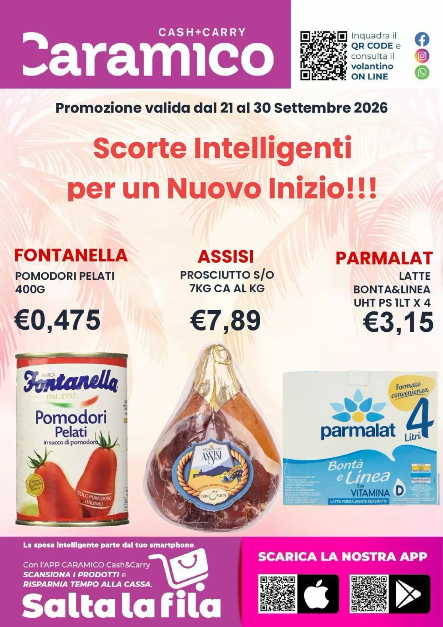 Volantino promozionale Caramico  valide dal 21/09/2026 - Pagina 1.
