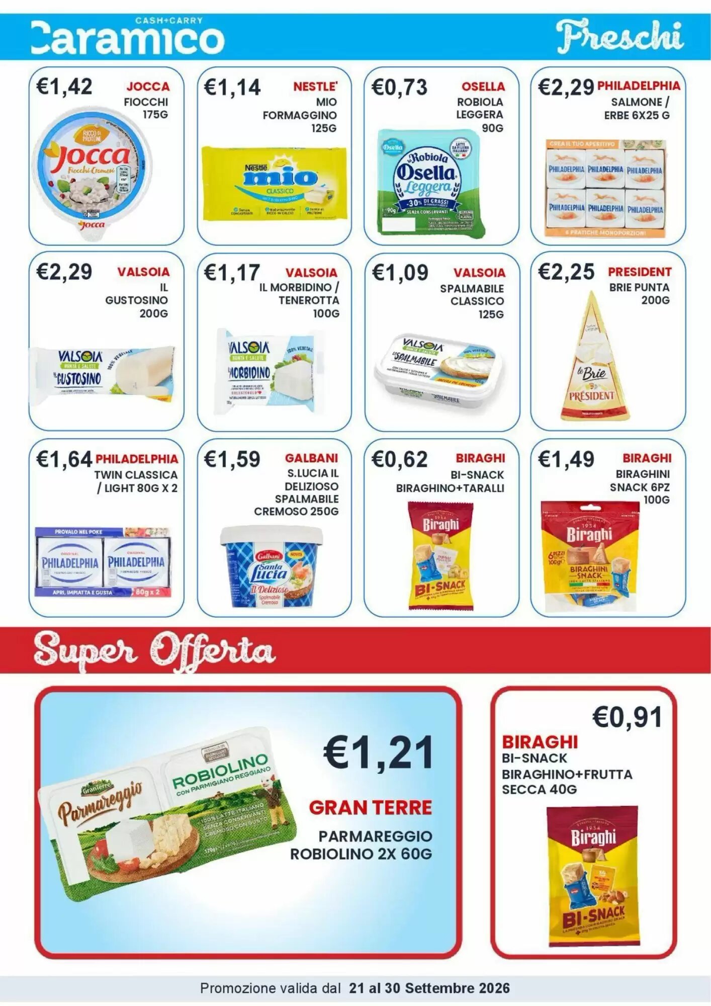 Volantino promozionale Caramico  valide dal 21/09/2026 - Pagina 11.