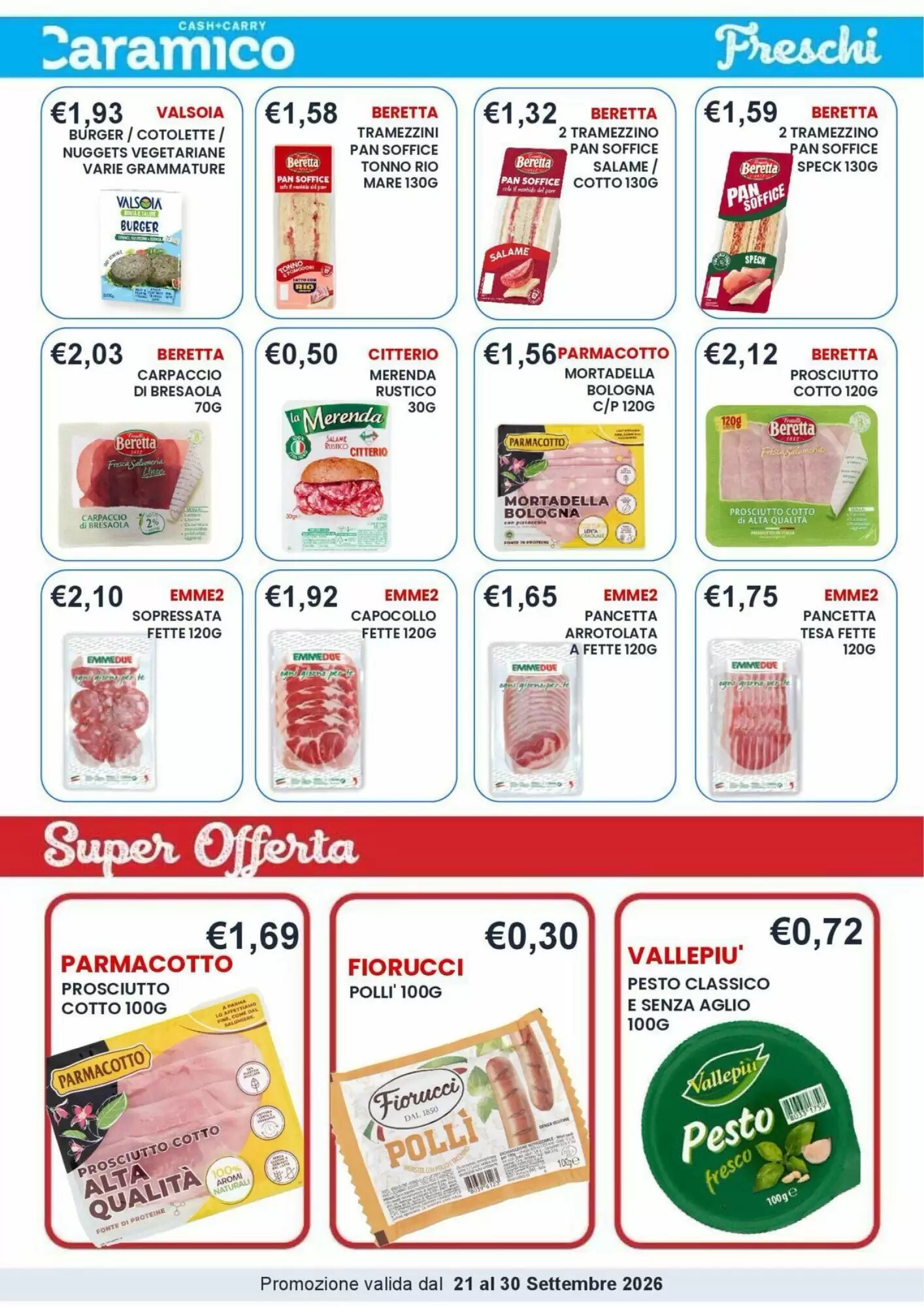 Volantino promozionale Caramico  valide dal 21/09/2026 - Pagina 13.