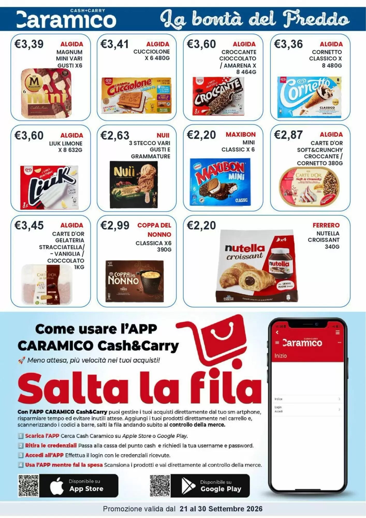 Volantino promozionale Caramico  valide dal 21/09/2026 - Pagina 17.