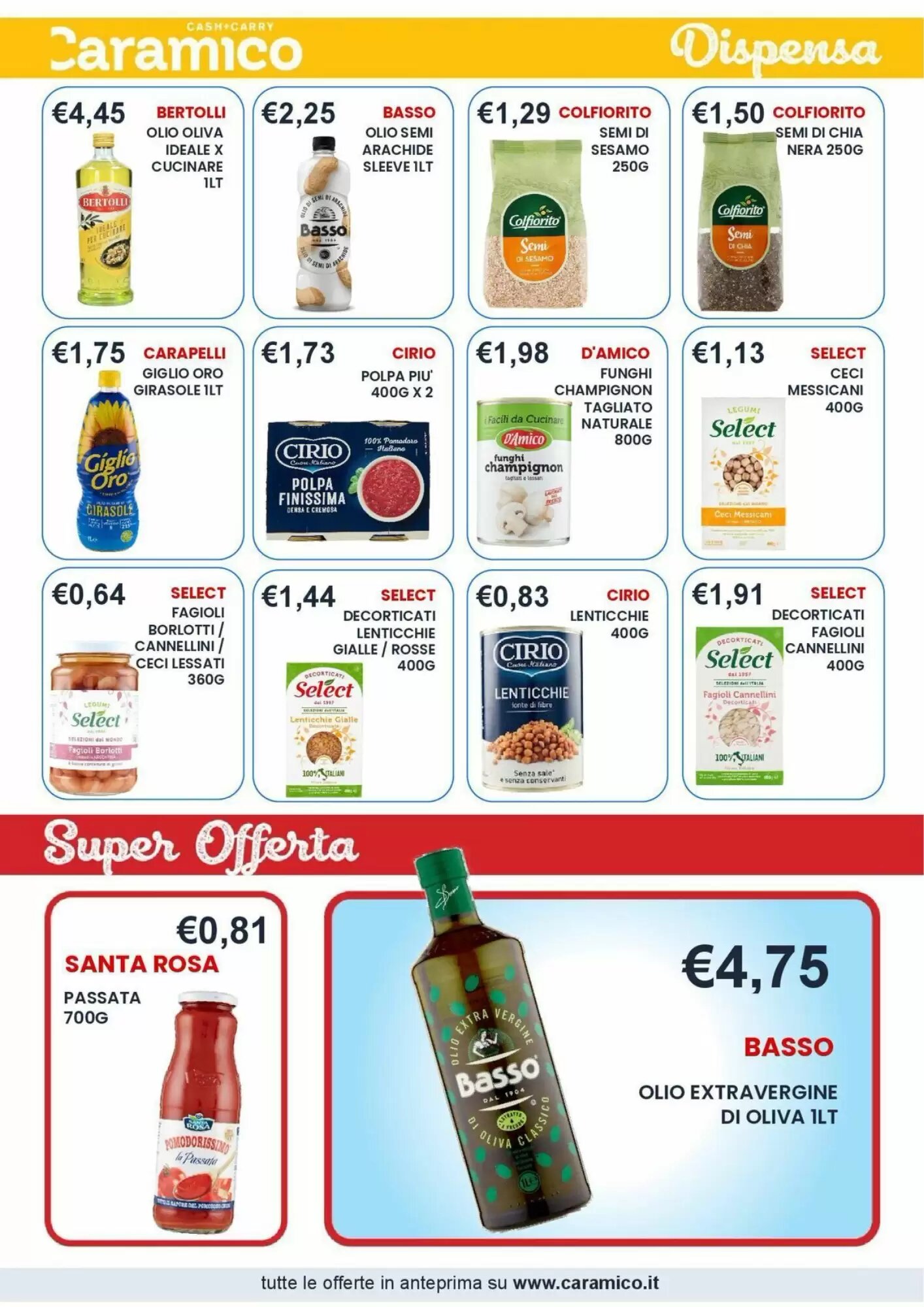 Volantino promozionale Caramico  valide dal 21/09/2026 - Pagina 18.