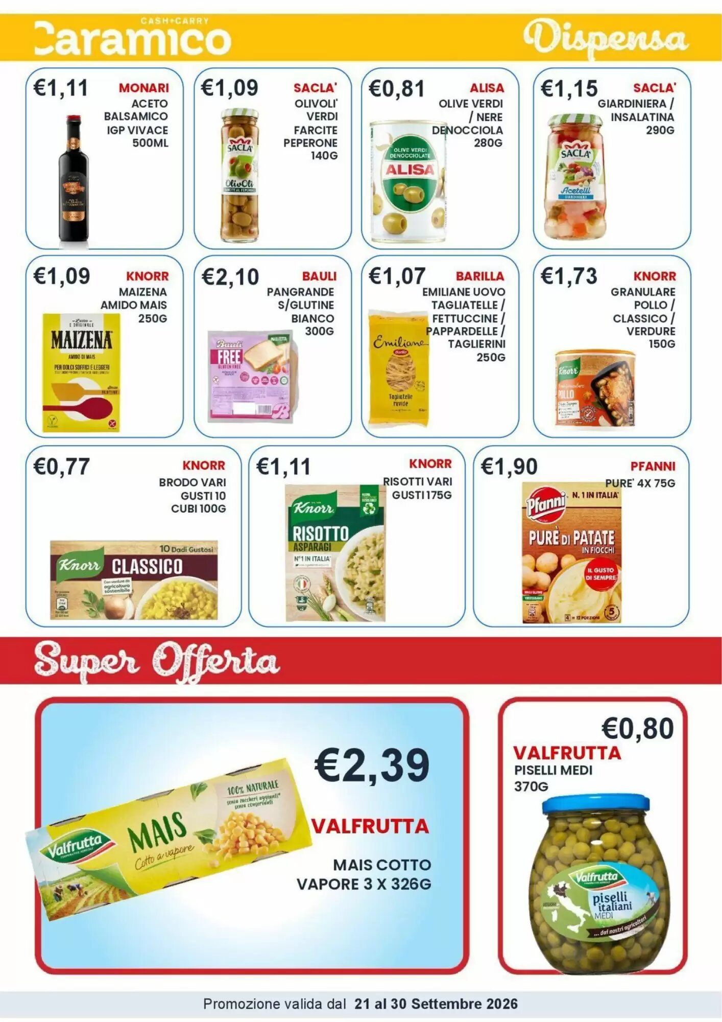 Volantino promozionale Caramico  valide dal 21/09/2026 - Pagina 19.