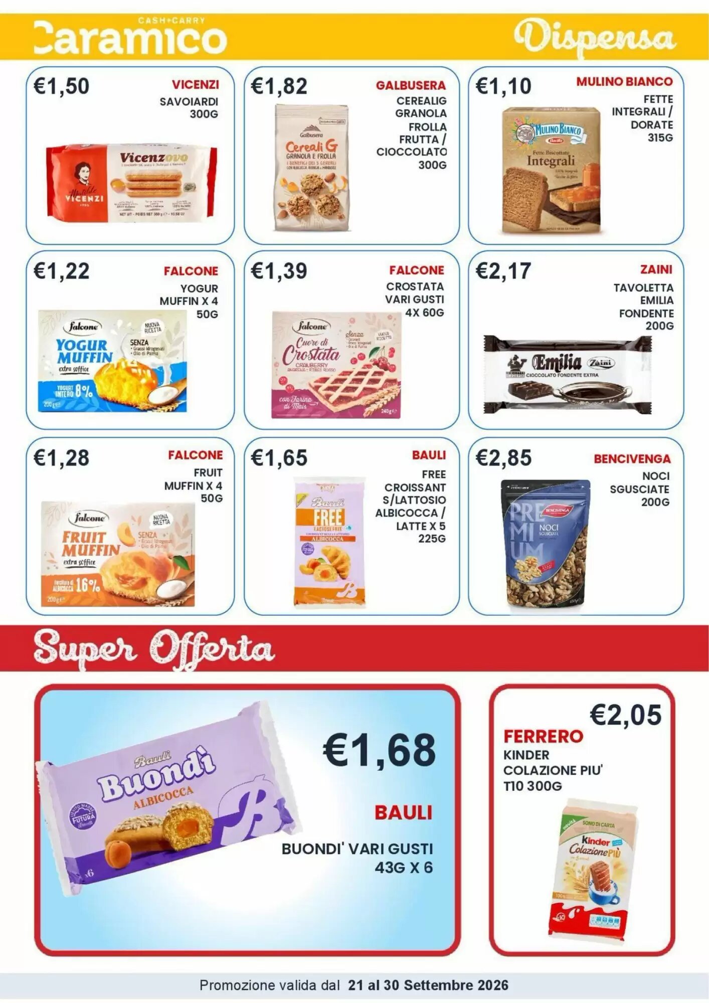 Volantino promozionale Caramico  valide dal 21/09/2026 - Pagina 23.