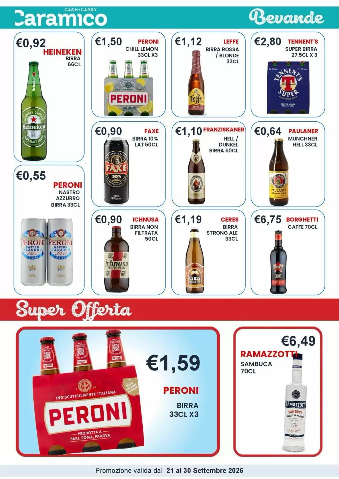 Volantino promozionale Caramico  valide dal 21/09/2026 - Pagina 27.