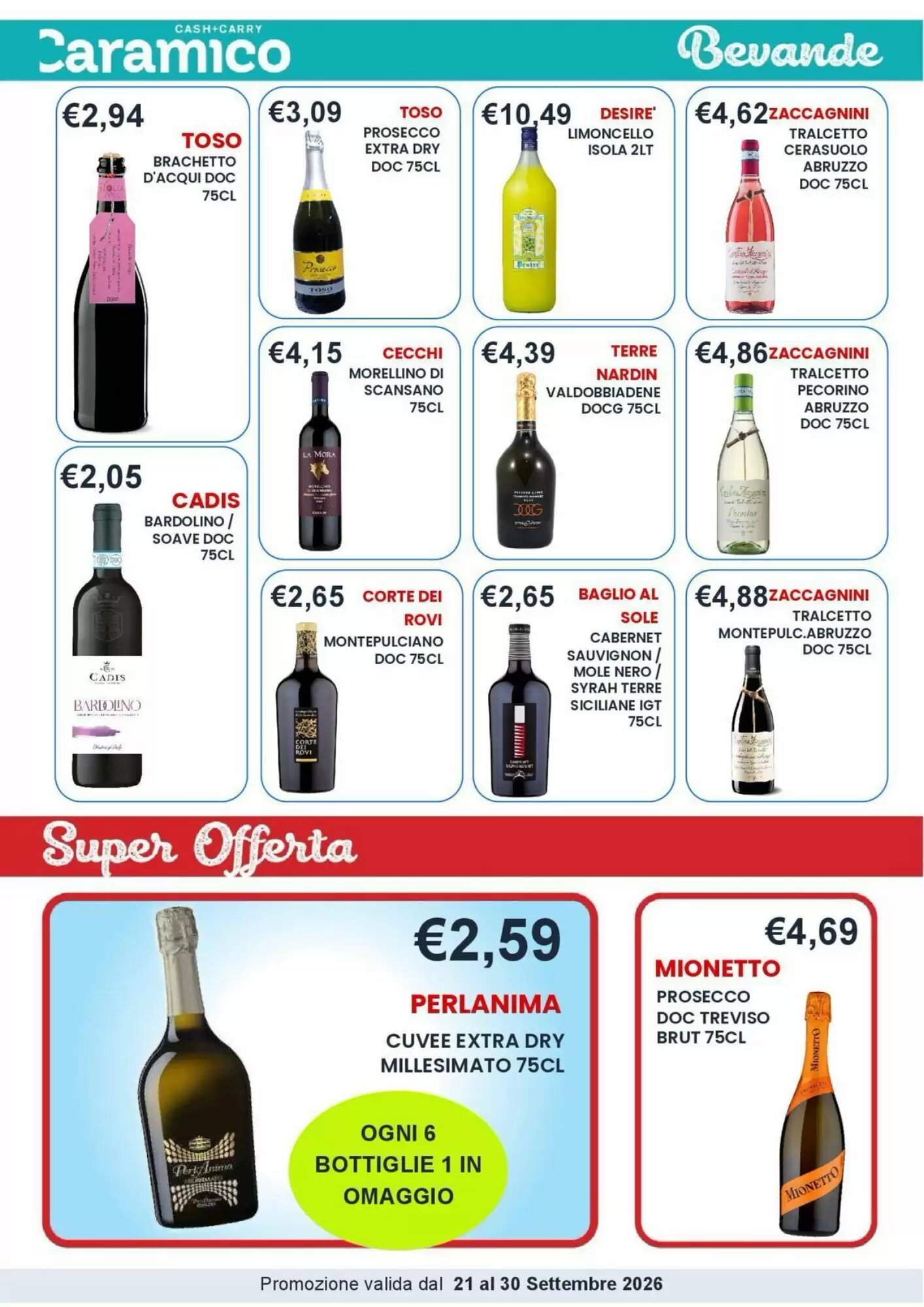 Volantino promozionale Caramico  valide dal 21/09/2026 - Pagina 29.