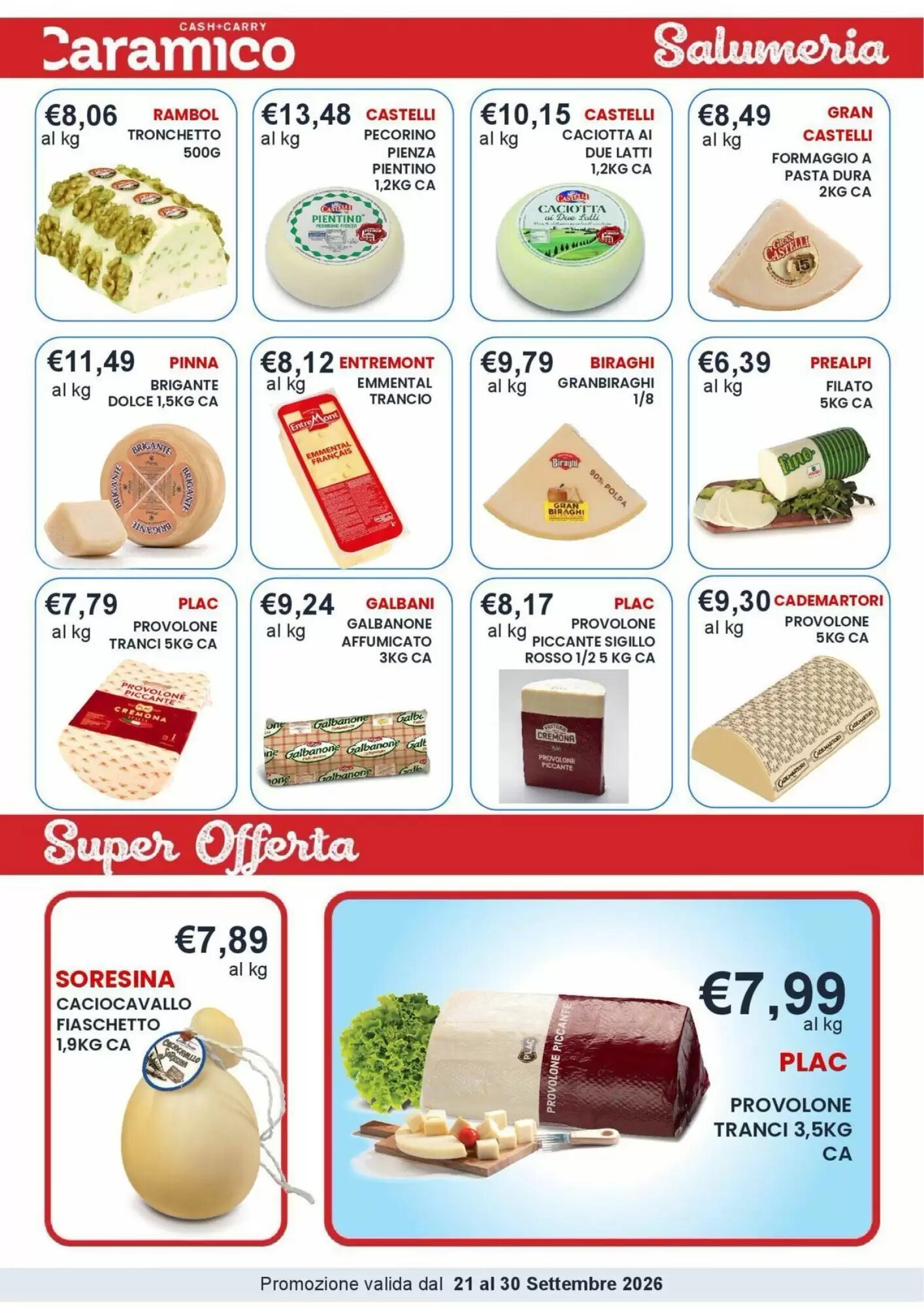 Volantino promozionale Caramico  valide dal 21/09/2026 - Pagina 3.