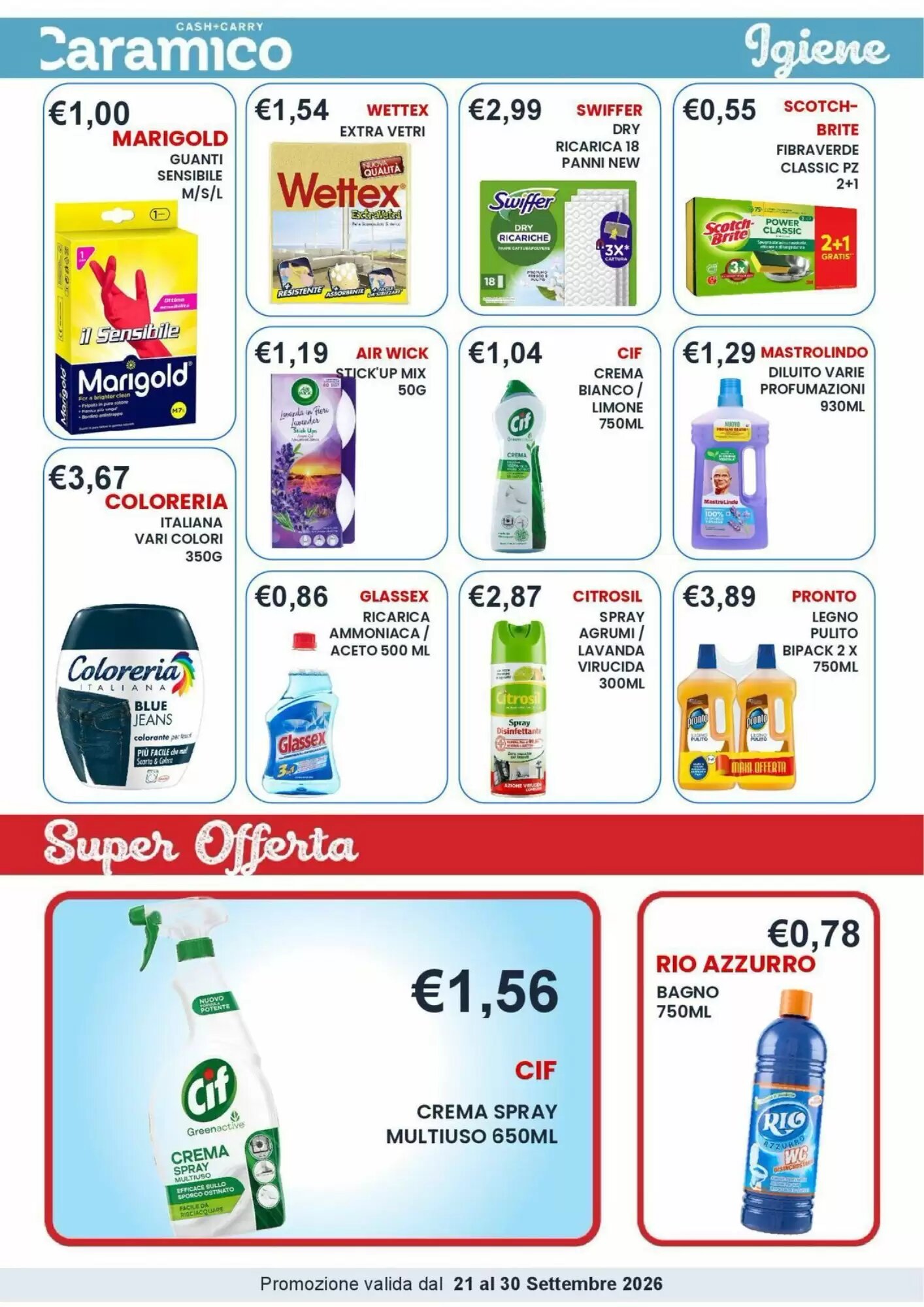 Volantino promozionale Caramico  valide dal 21/09/2026 - Pagina 33.