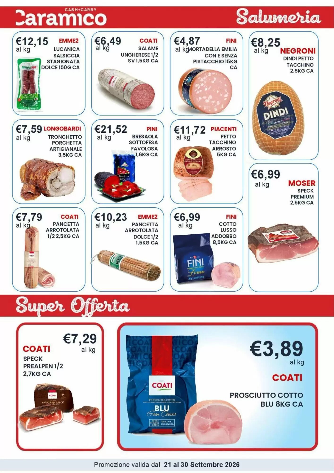 Volantino promozionale Caramico  valide dal 21/09/2026 - Pagina 5.