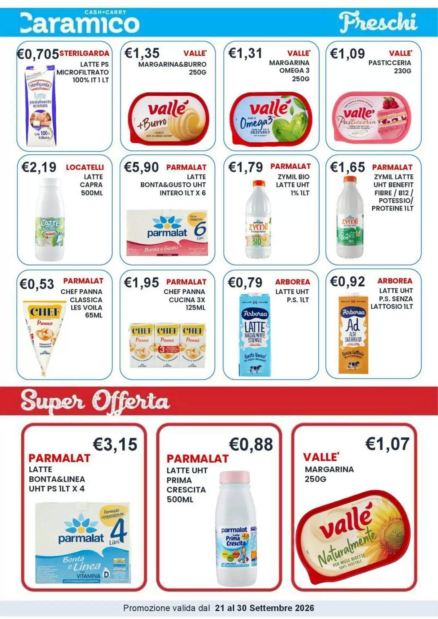 Volantino promozionale Caramico  valide dal 21/09/2026 - Pagina 7.