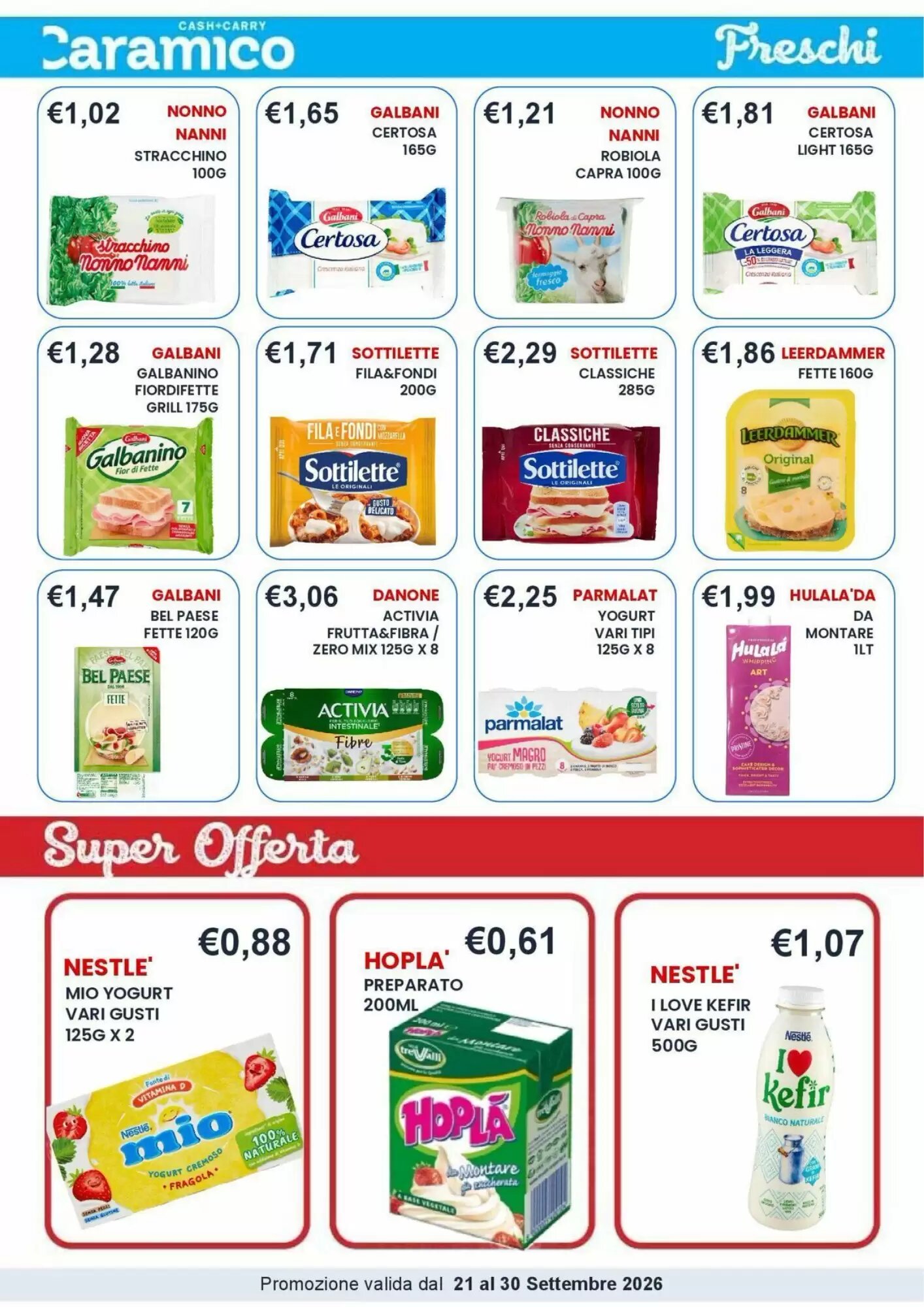 Volantino promozionale Caramico  valide dal 21/09/2026 - Pagina 9.