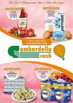 Volantino promozionale Gambardella Cash  valide dal 21/09/2026