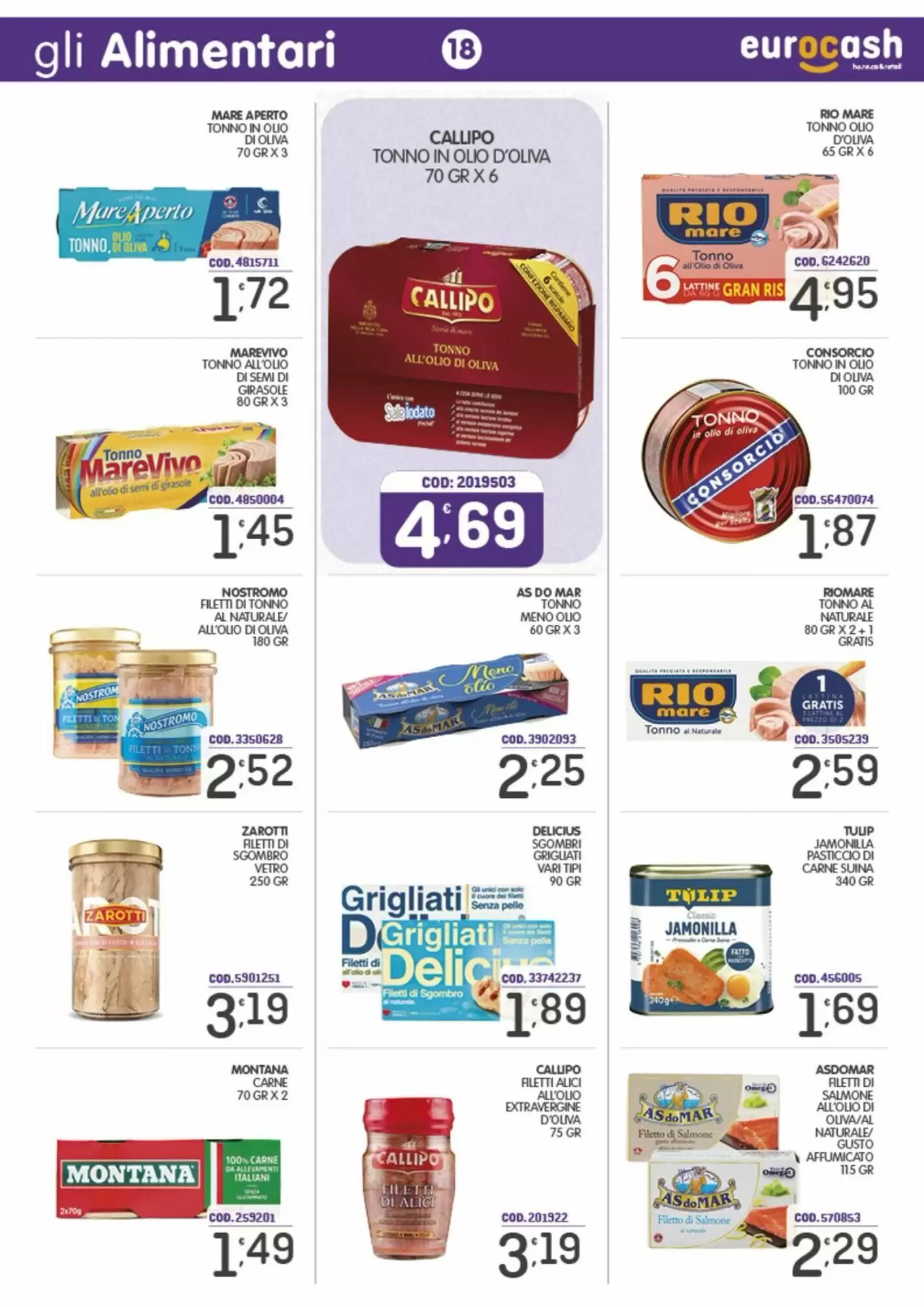 Volantino promozionale Eurocash  valide dal 21/09/2026 - Pagina 18.