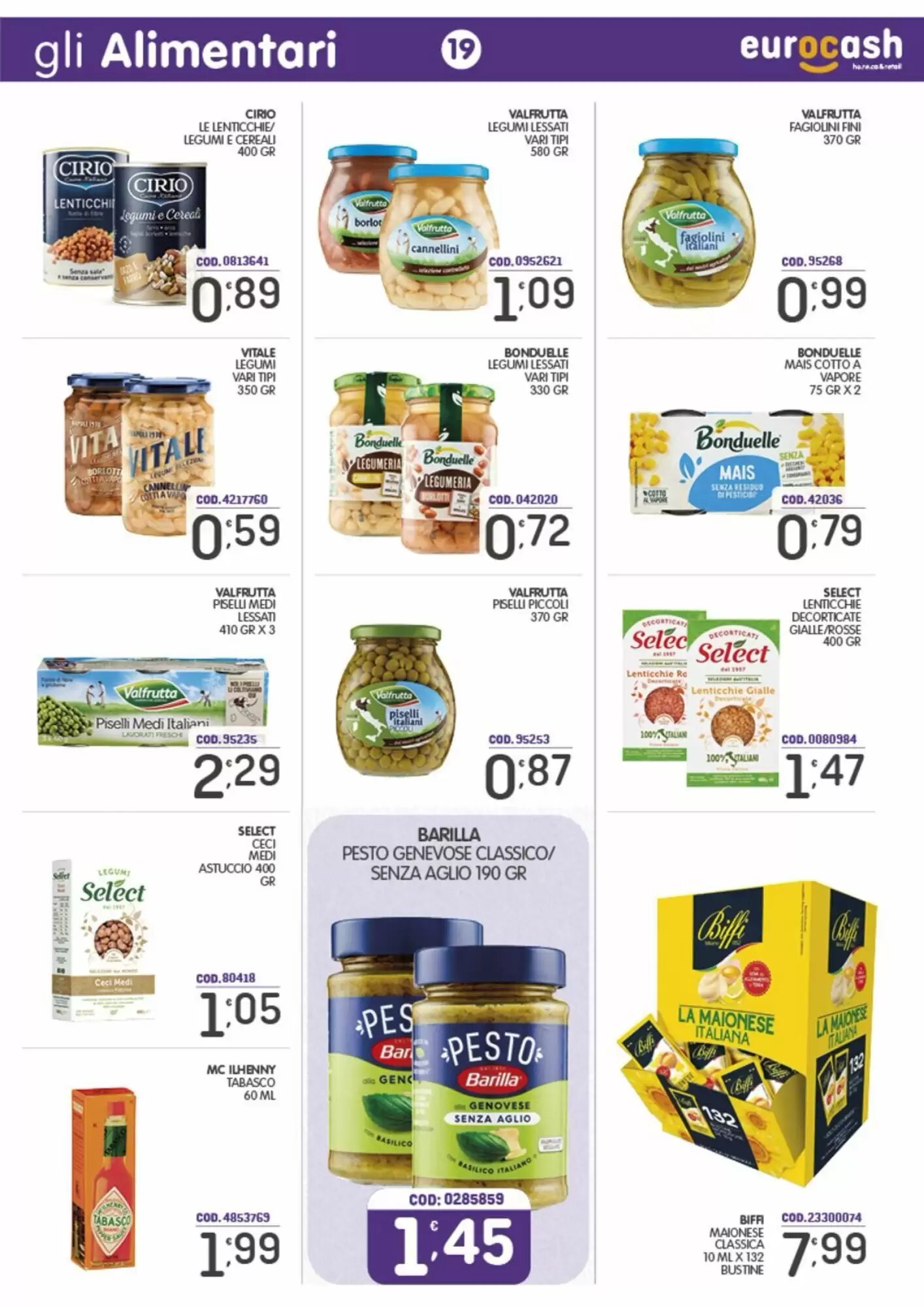 Volantino promozionale Eurocash  valide dal 21/09/2026 - Pagina 19.