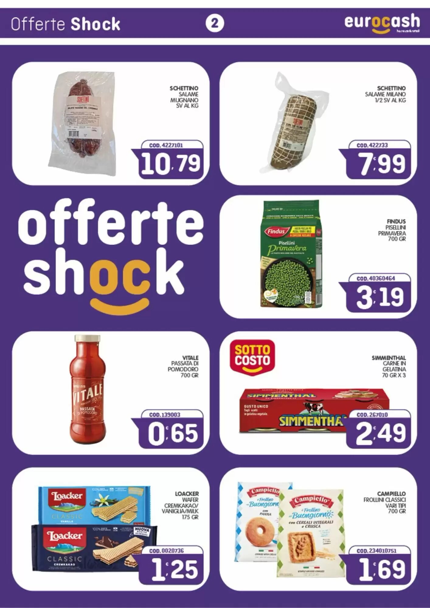 Volantino promozionale Eurocash  valide dal 21/09/2026 - Pagina 2.