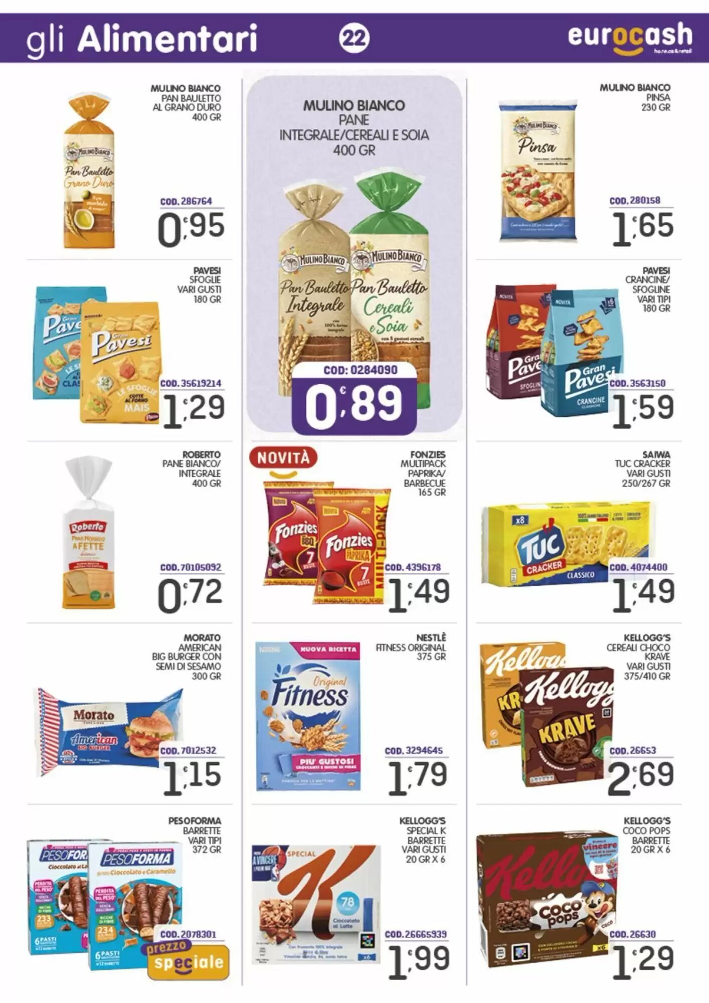 Volantino promozionale Eurocash  valide dal 21/09/2026 - Pagina 22.