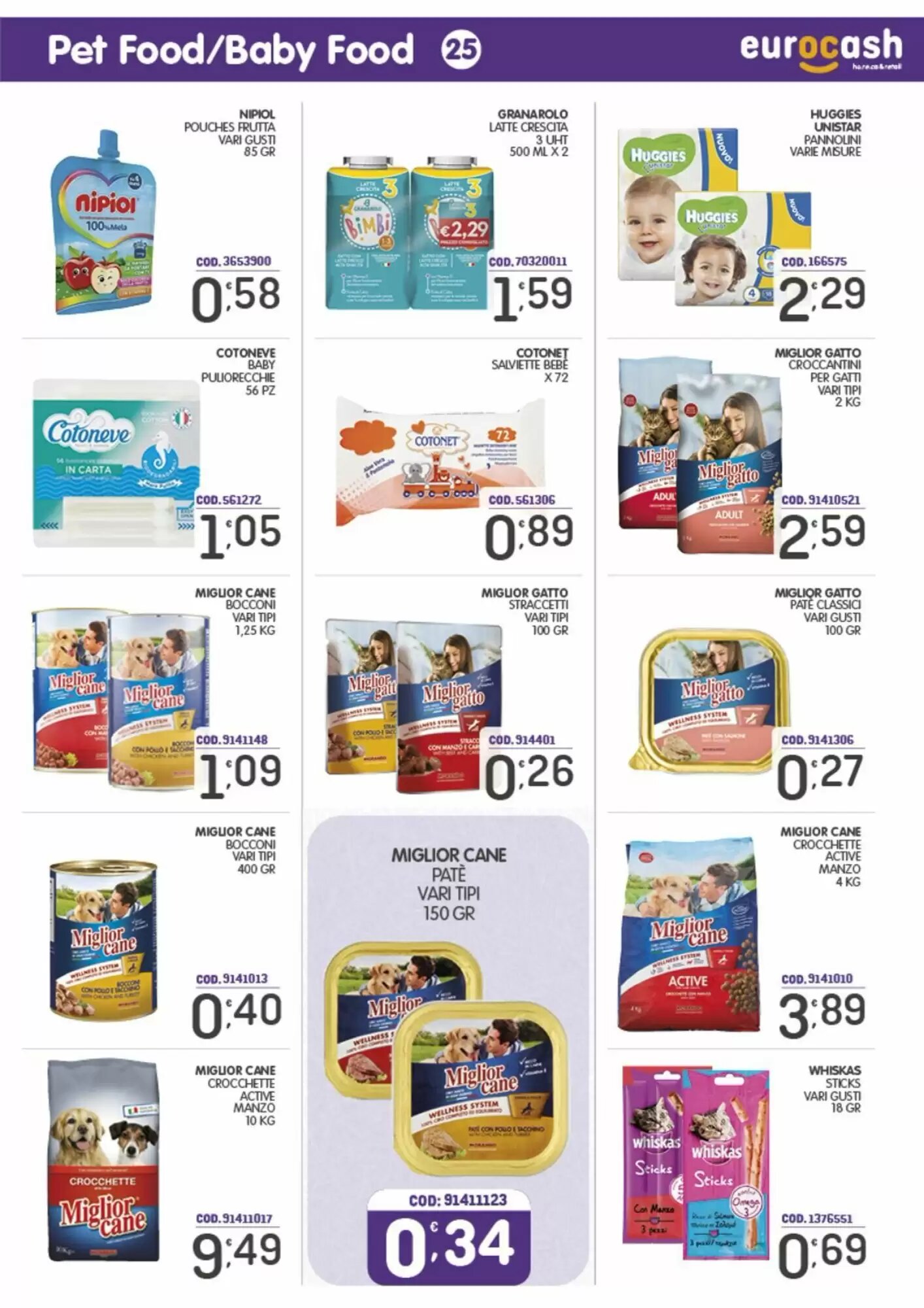 Volantino promozionale Eurocash  valide dal 21/09/2026 - Pagina 25.