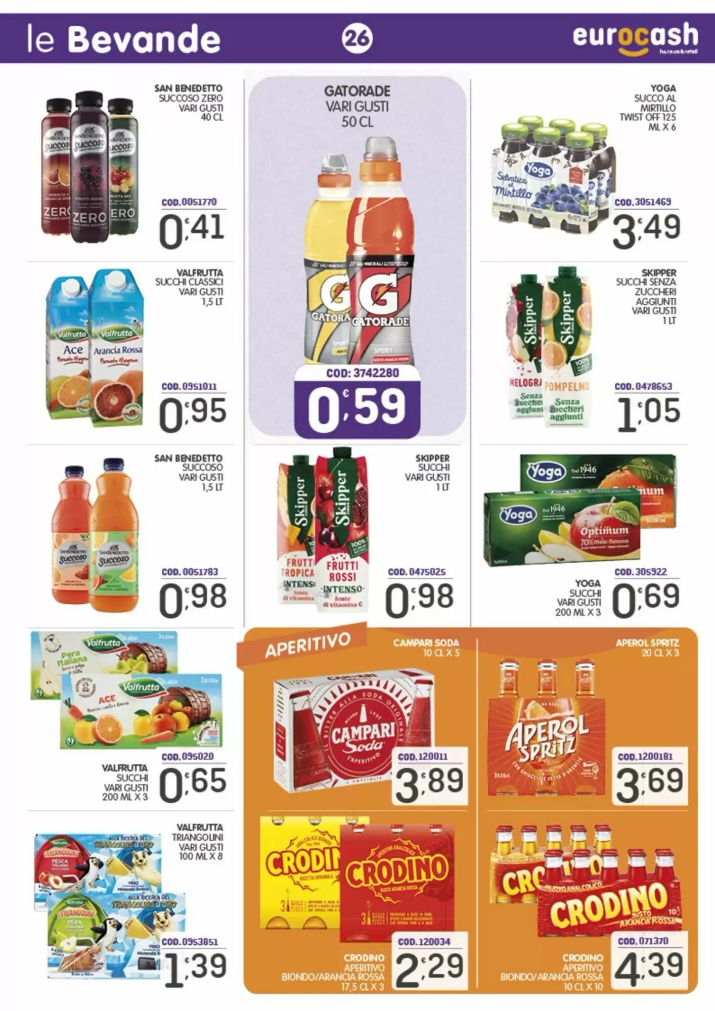 Volantino promozionale Eurocash  valide dal 21/09/2026 - Pagina 26.