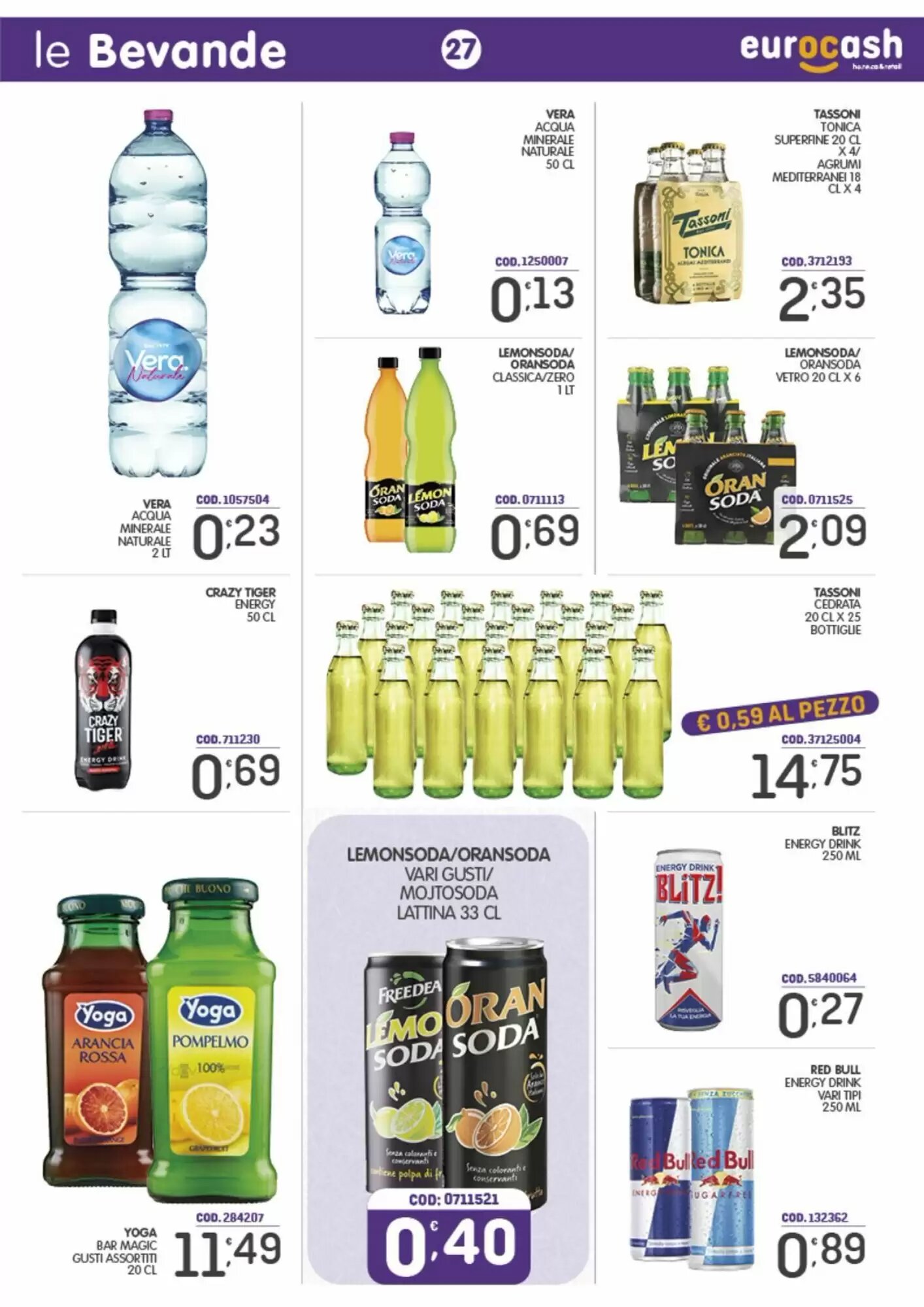 Volantino promozionale Eurocash  valide dal 21/09/2026 - Pagina 27.