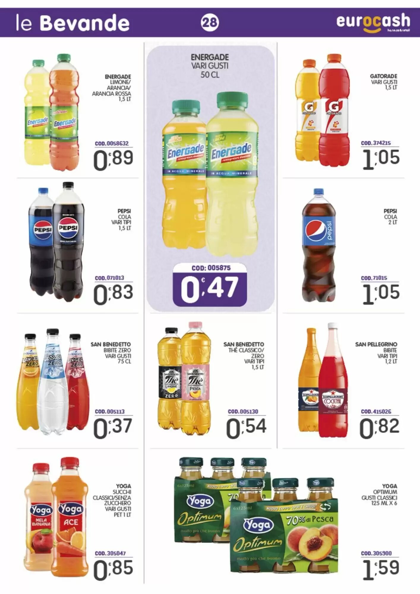 Volantino promozionale Eurocash  valide dal 21/09/2026 - Pagina 28.