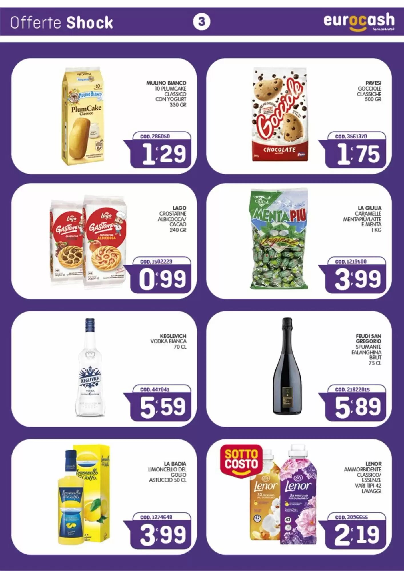 Volantino promozionale Eurocash  valide dal 21/09/2026 - Pagina 3.