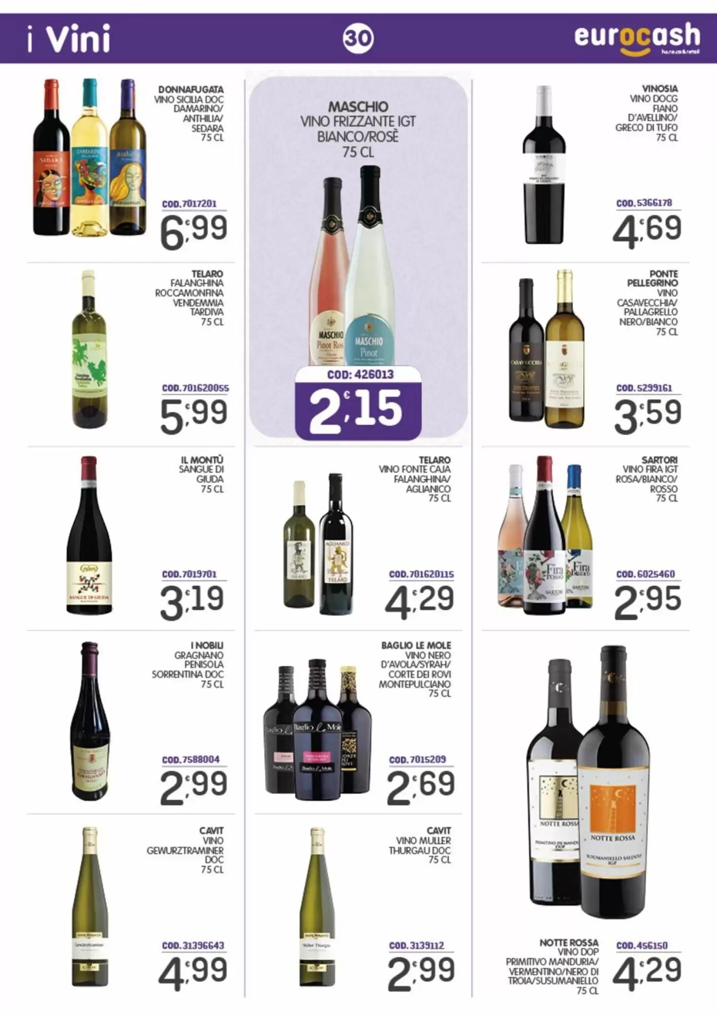 Volantino promozionale Eurocash  valide dal 21/09/2026 - Pagina 30.