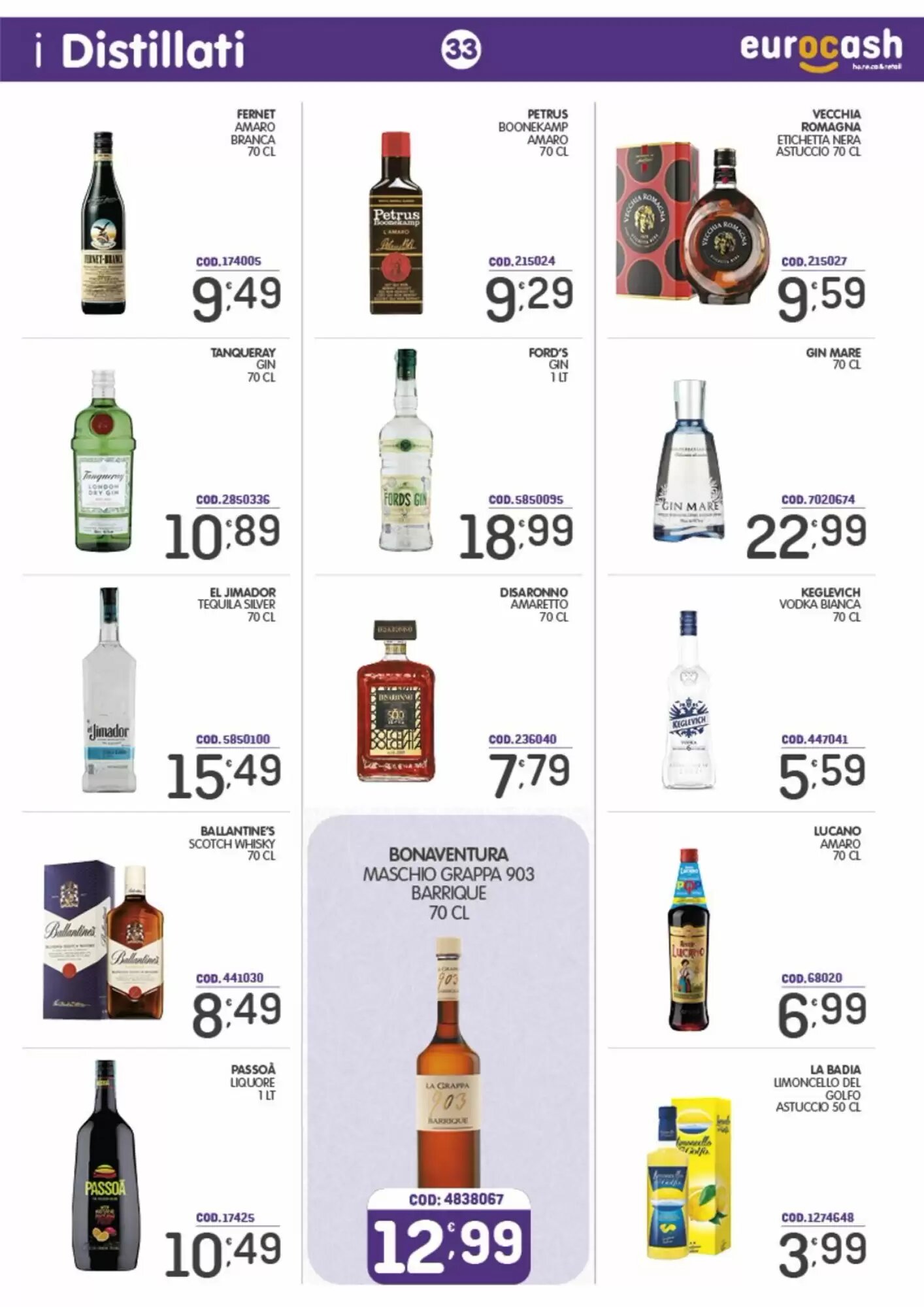 Volantino promozionale Eurocash  valide dal 21/09/2026 - Pagina 33.
