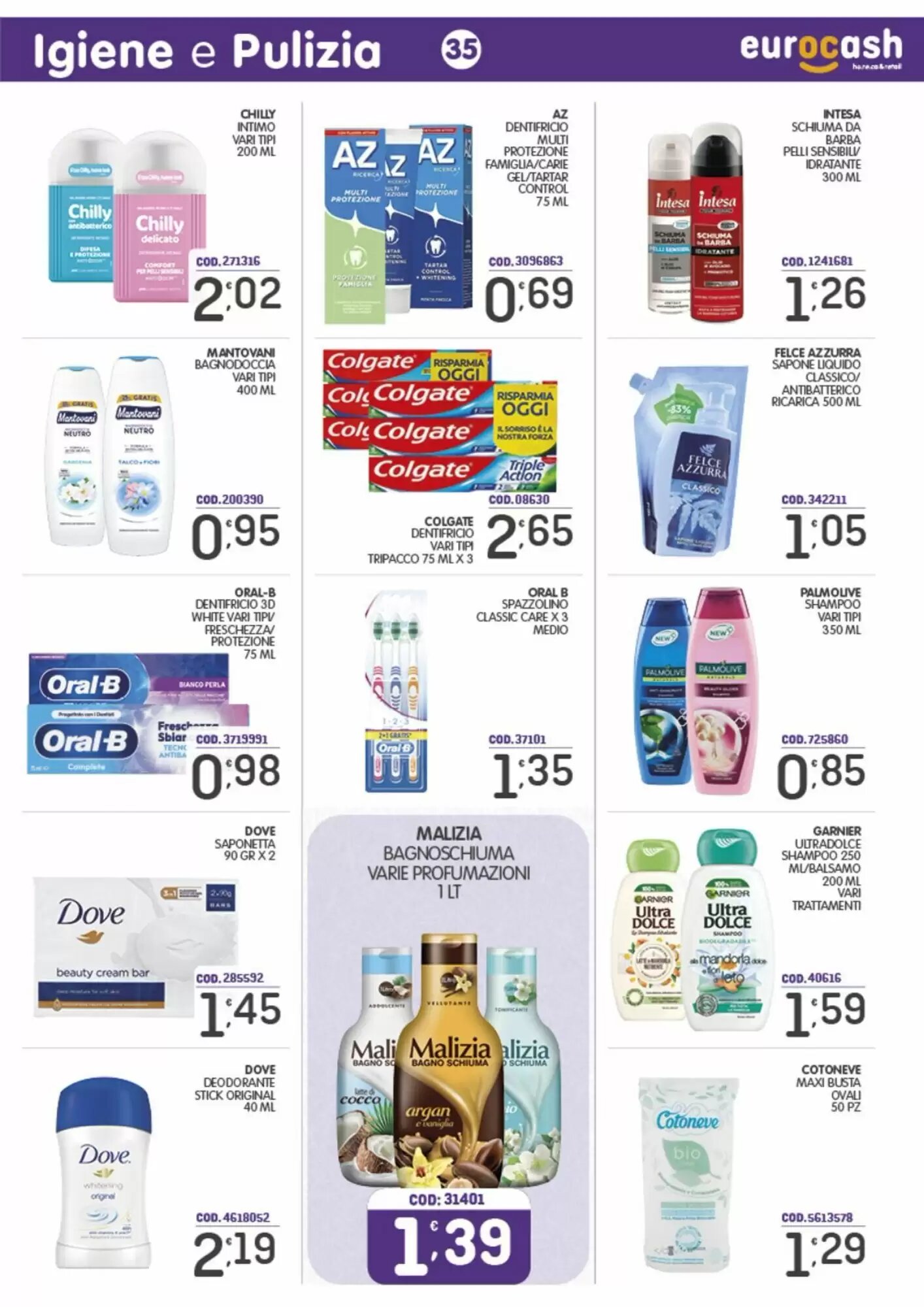 Volantino promozionale Eurocash  valide dal 21/09/2026 - Pagina 35.