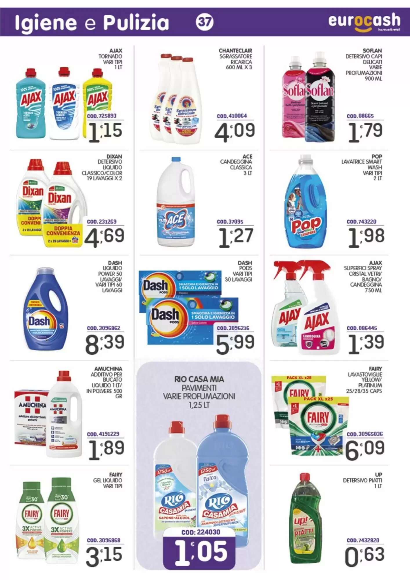 Volantino promozionale Eurocash  valide dal 21/09/2026 - Pagina 37.