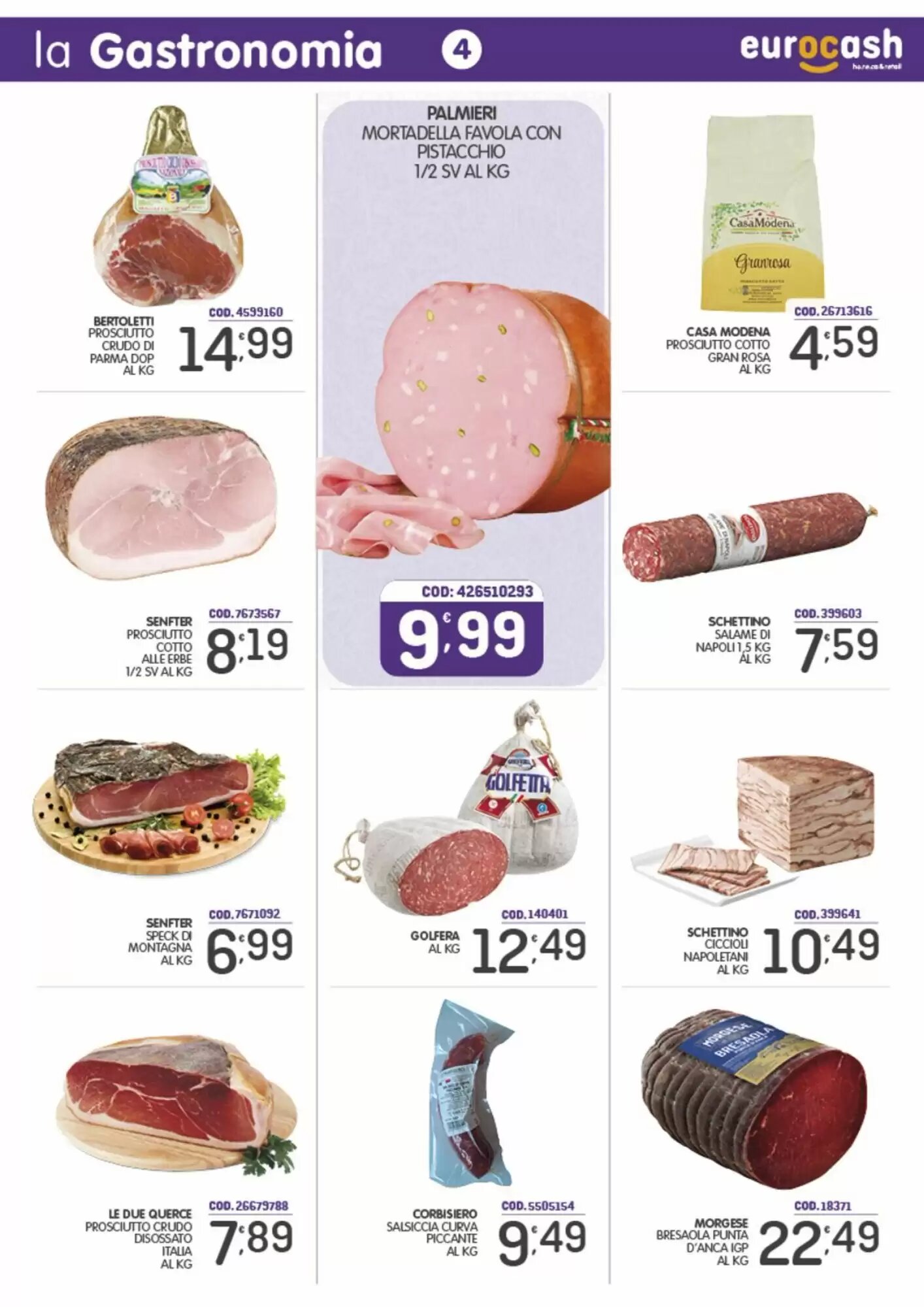 Volantino promozionale Eurocash  valide dal 21/09/2026 - Pagina 4.