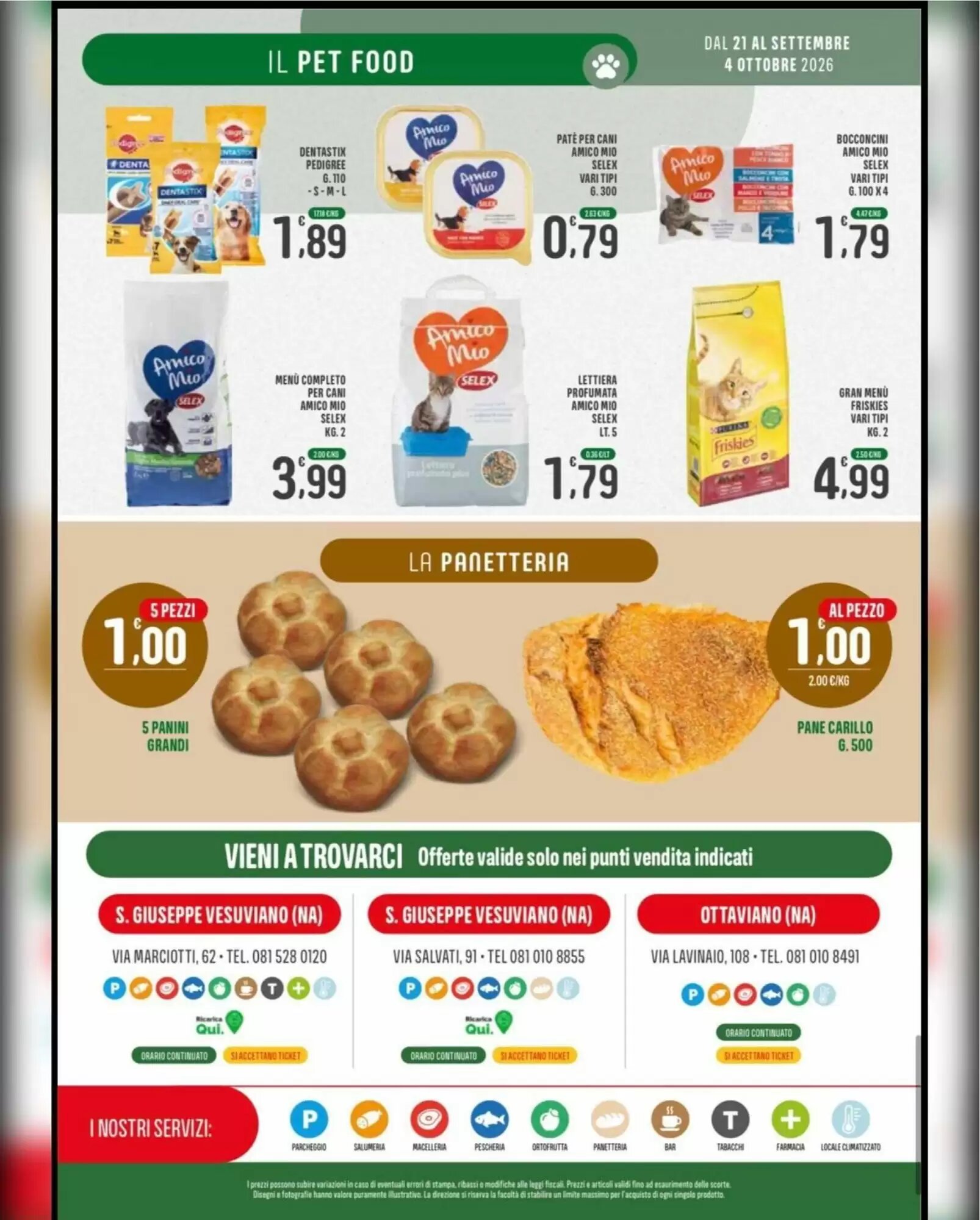 Volantino promozionale La Mimosa Supermercati  valide dal 21/09/2026 - Pagina 16.