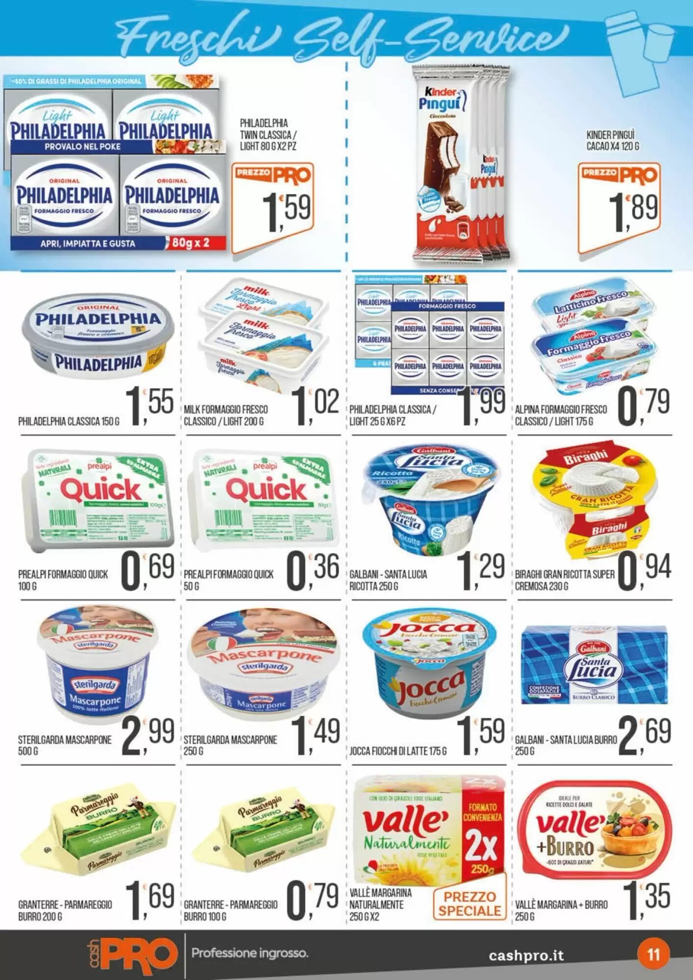 Volantino promozionale Cash pro  valide dal 21/09/2026 - Pagina 11.