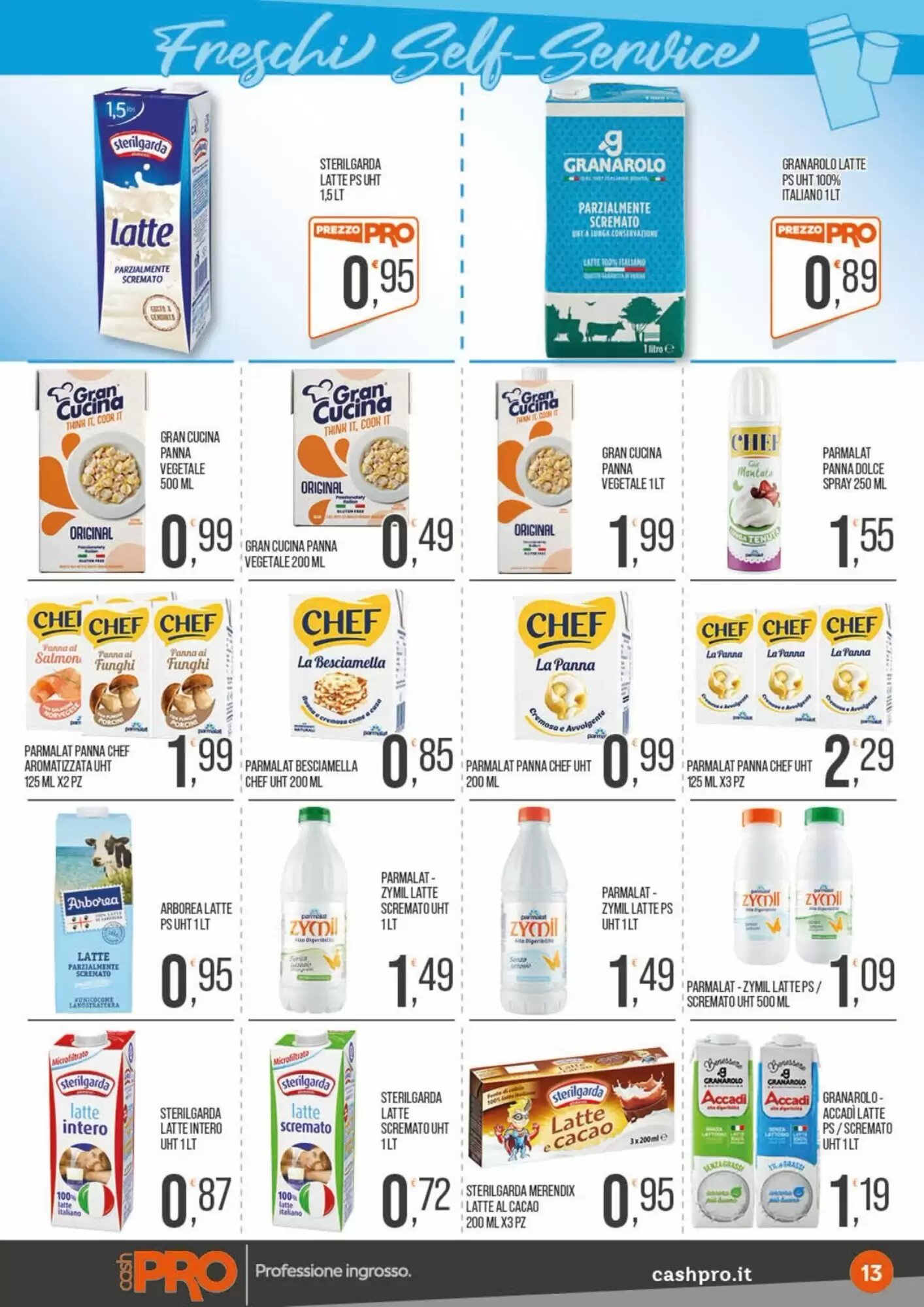 Volantino promozionale Cash pro  valide dal 21/09/2026 - Pagina 13.